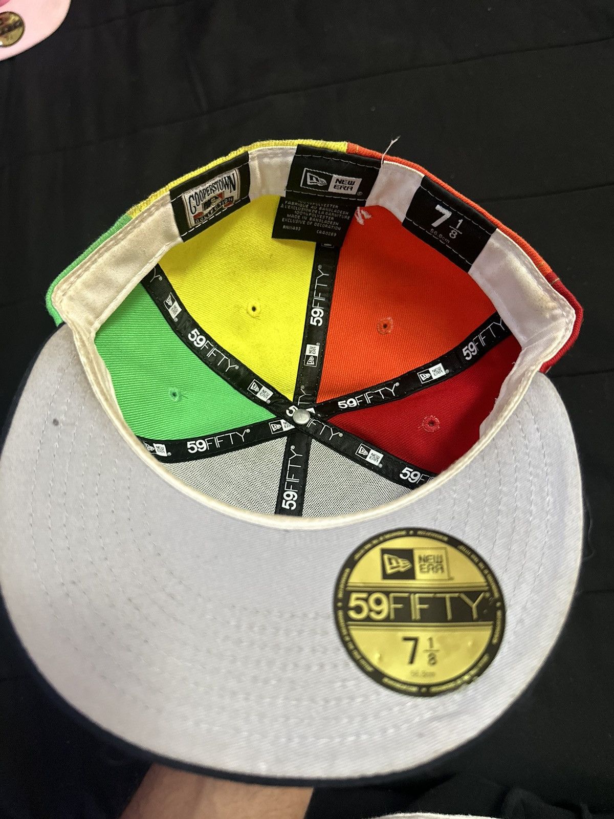 New Era Shon Lemon New Era 7 1/8 Pinwheel Fitted Size ONE SIZE - 7 Thumbnail