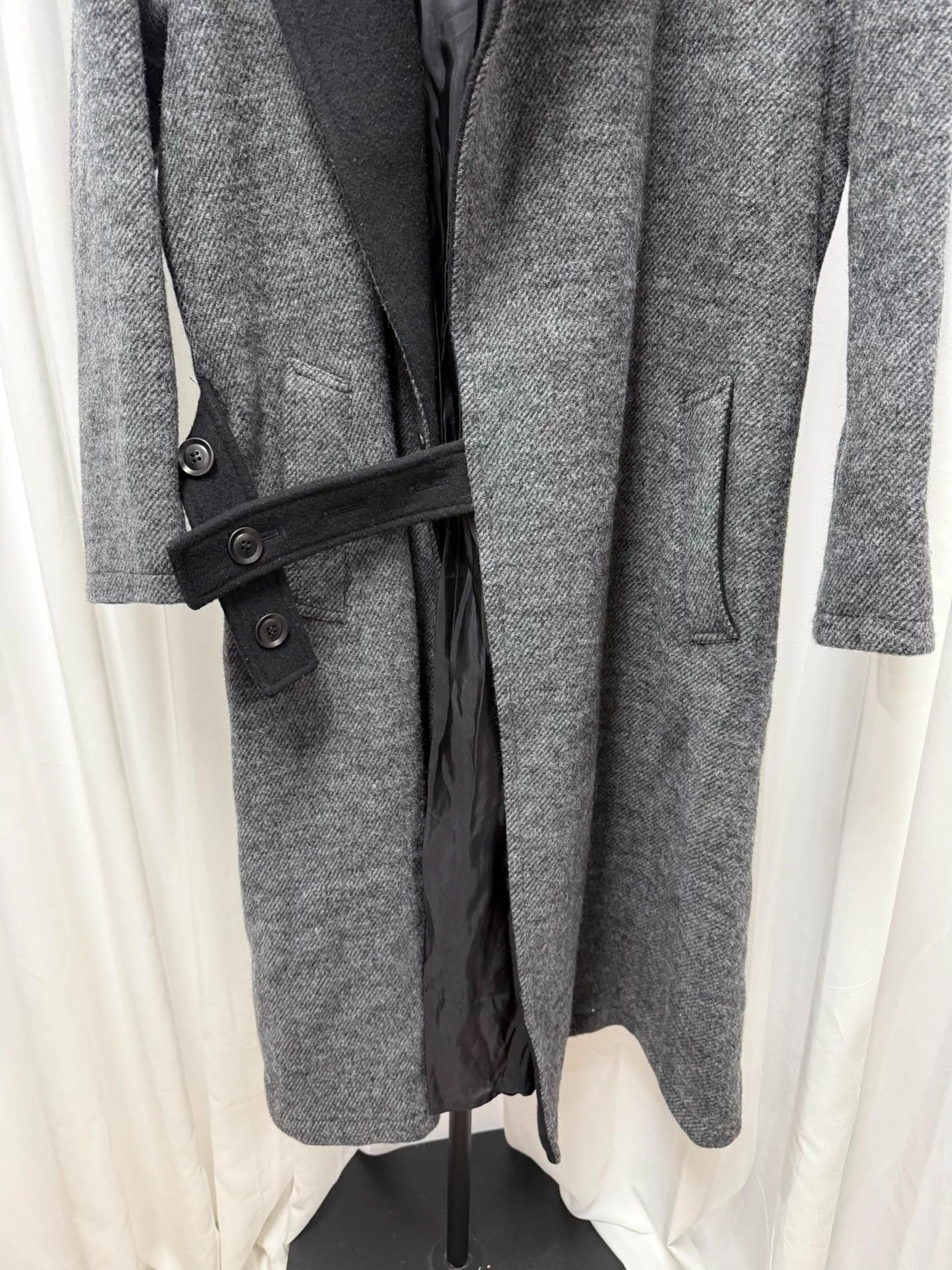 Yohji Yamamoto Yohji Yamamoto Y's Heavy Wool Patchwork Coat (Size 1) Size US S / EU 44-46 / 1 - 3 Thumbnail