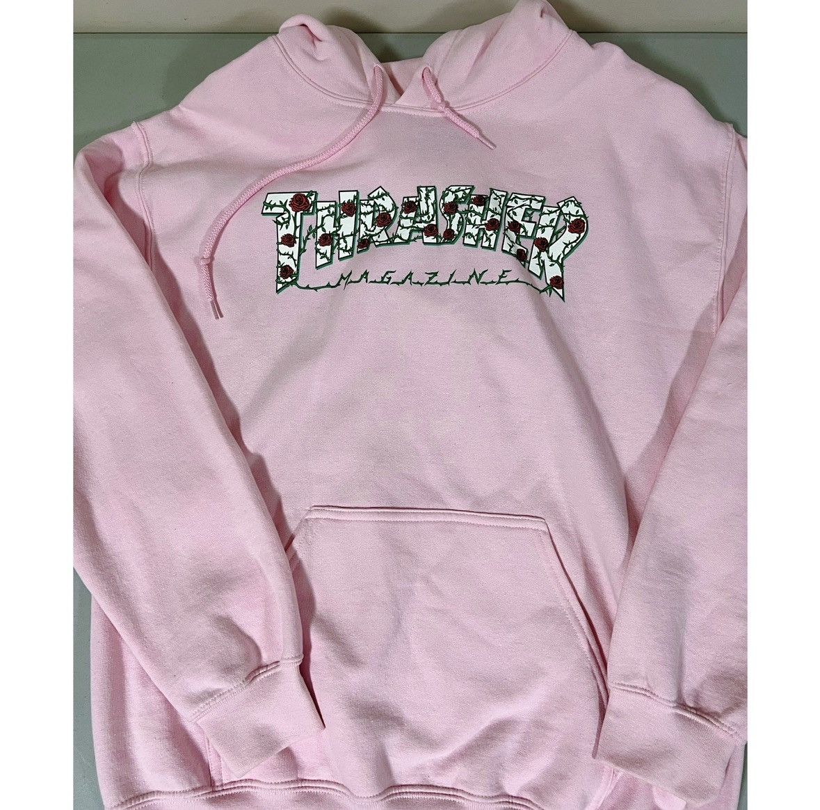 Thrasher ‘Thrasher Magazine’ Logo Sweatshirt Pullover Hoodie Size M🌹✨ Size US M / EU 48-50 / 2 - 3 Thumbnail