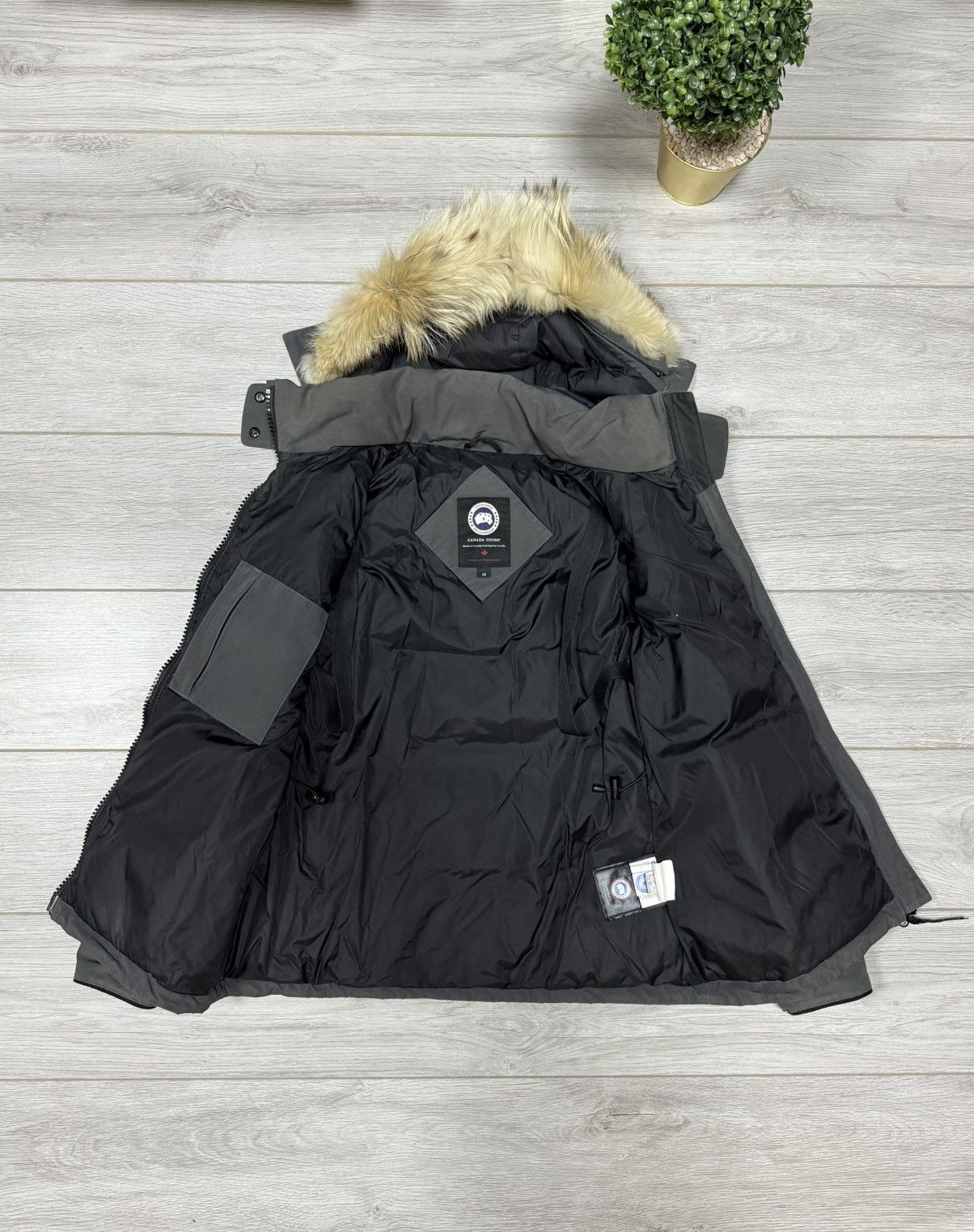 Canada Goose Women Jacket Chelsea Arctic-Tech Parka Down fur