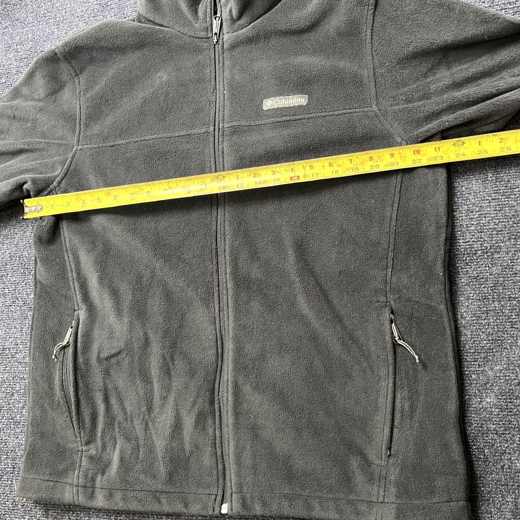 Vintage Columbia Womens Large Fleece Jacket Full Zip Pockets Outdoor Casual Gray Size L / US 10 / IT 46 - 6 Thumbnail