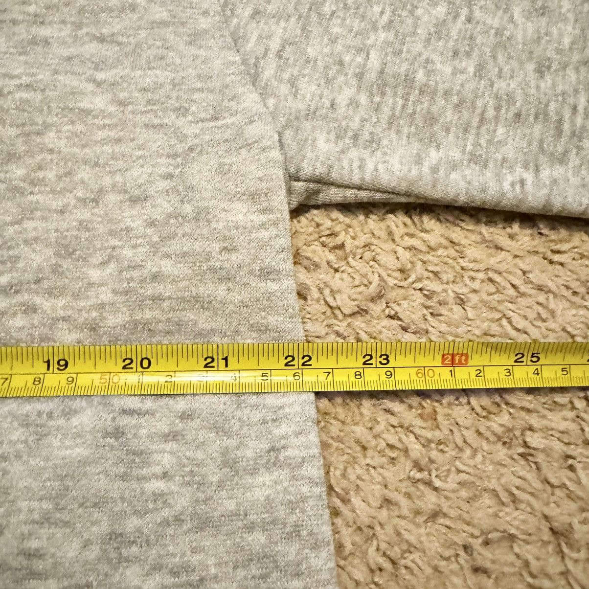 Vintage VINTAGE 80s GREY TRI BLEND ZIP UP HOODIE! Size US XL / EU 56 / 4 - 8 Thumbnail