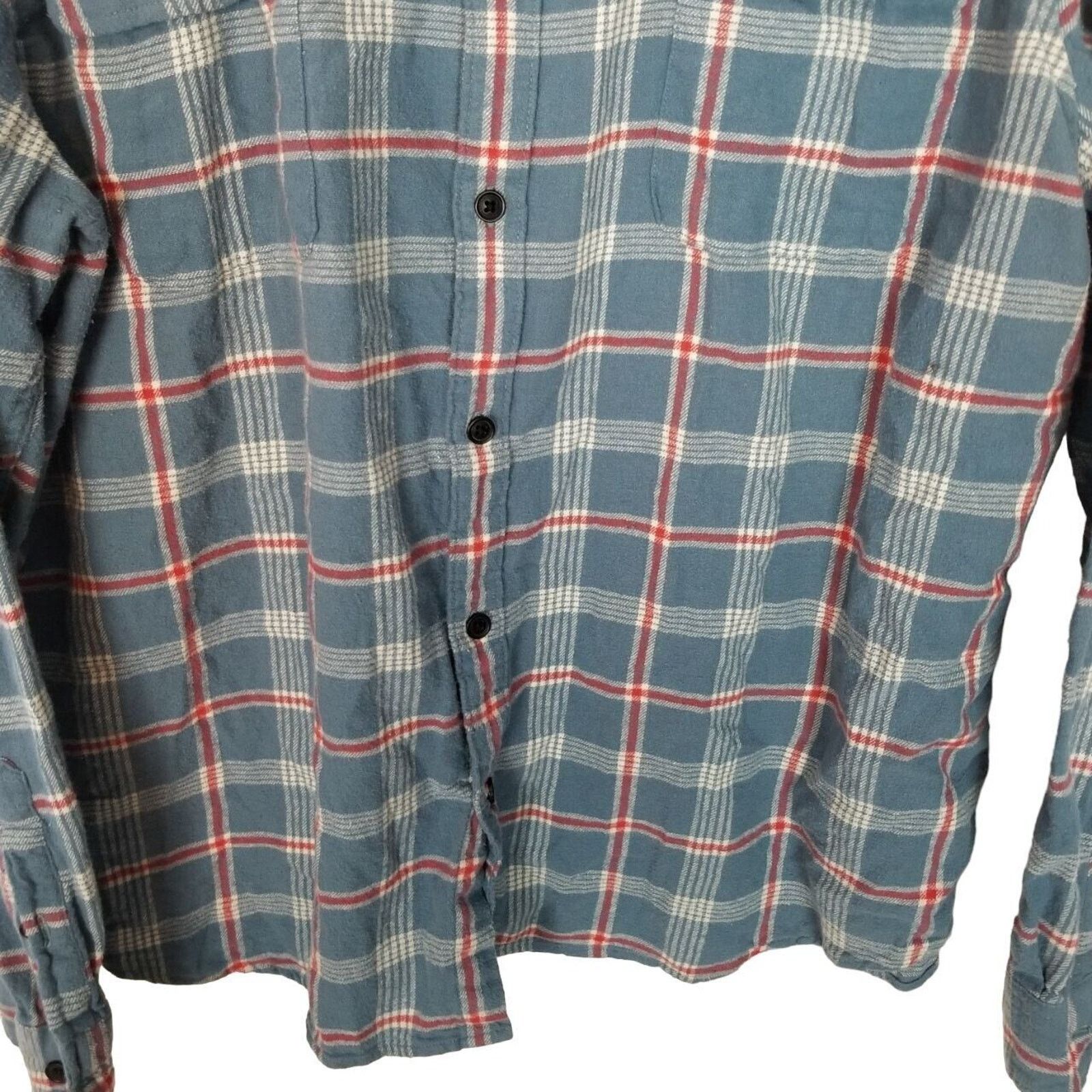 Lucky Brand Lucky Brand Mens Flannel Shirt Classic Fit XXL Plaid Grunge Size US XXL / EU 58 / 5 - 3 Thumbnail