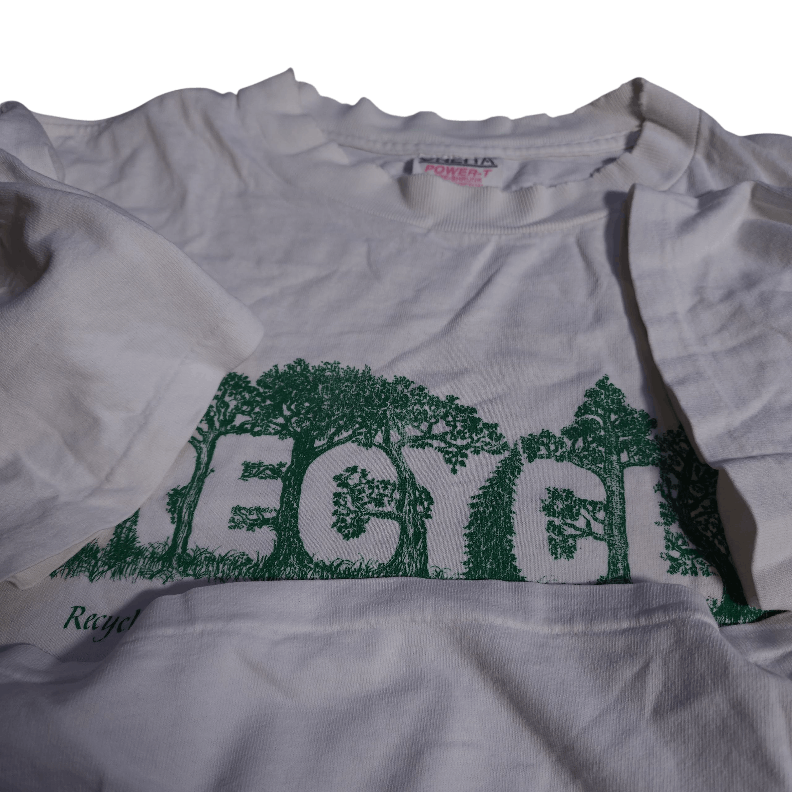 Vintage Rare Vintage 90s Recycle tees The Mountaineer 1991 shirts Size US L / EU 52-54 / 3 - 5 Thumbnail