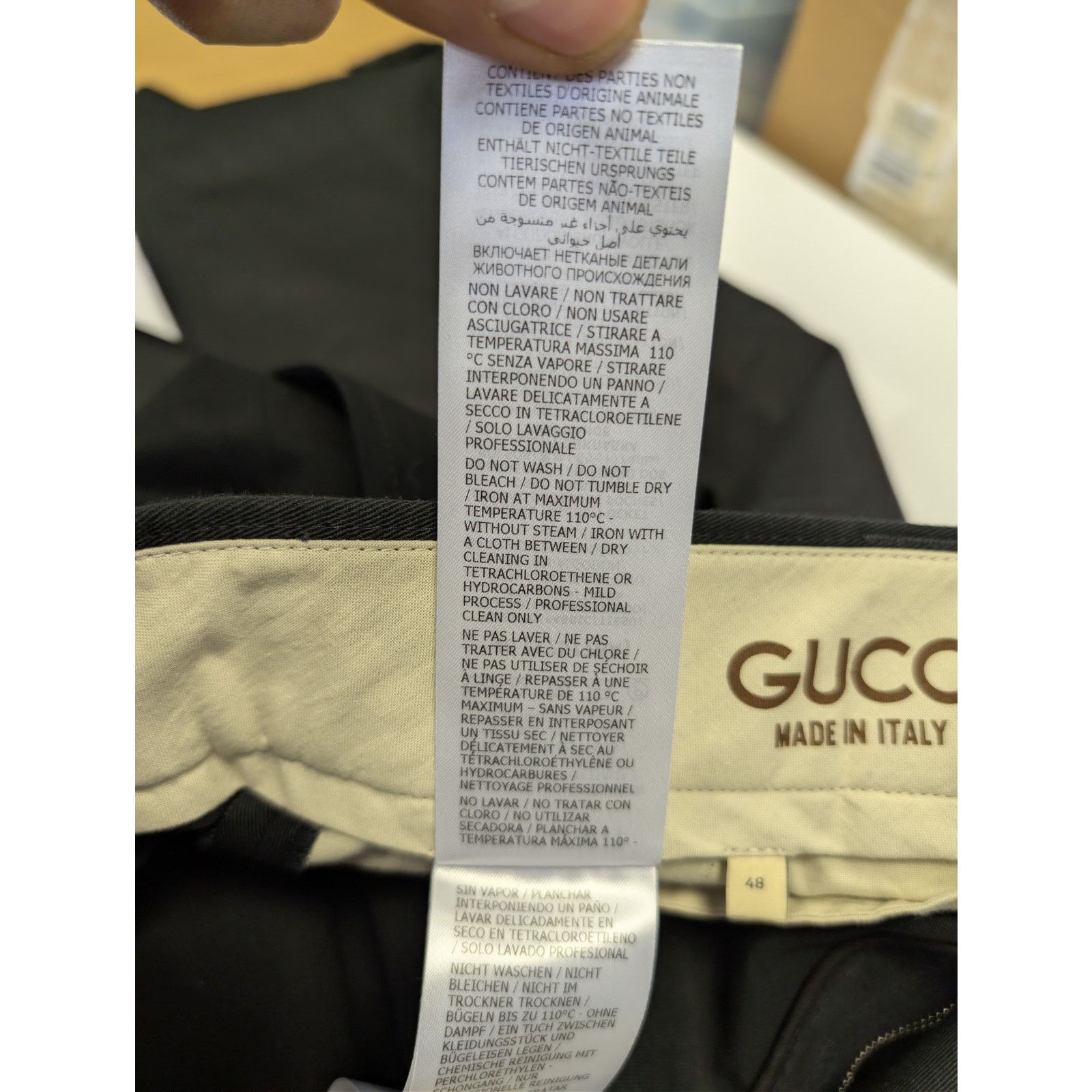 Gucci o1rshd1 Cargo Pants in Black Size US 32 / EU 48 - 17 Thumbnail