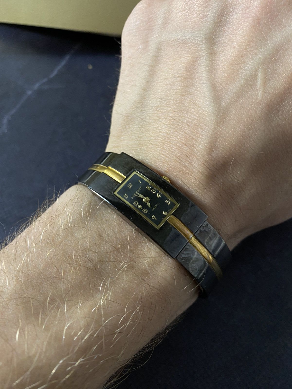 Japanese Brand Bangle Watch - Elegant Design! Size ONE SIZE - 2 Thumbnail