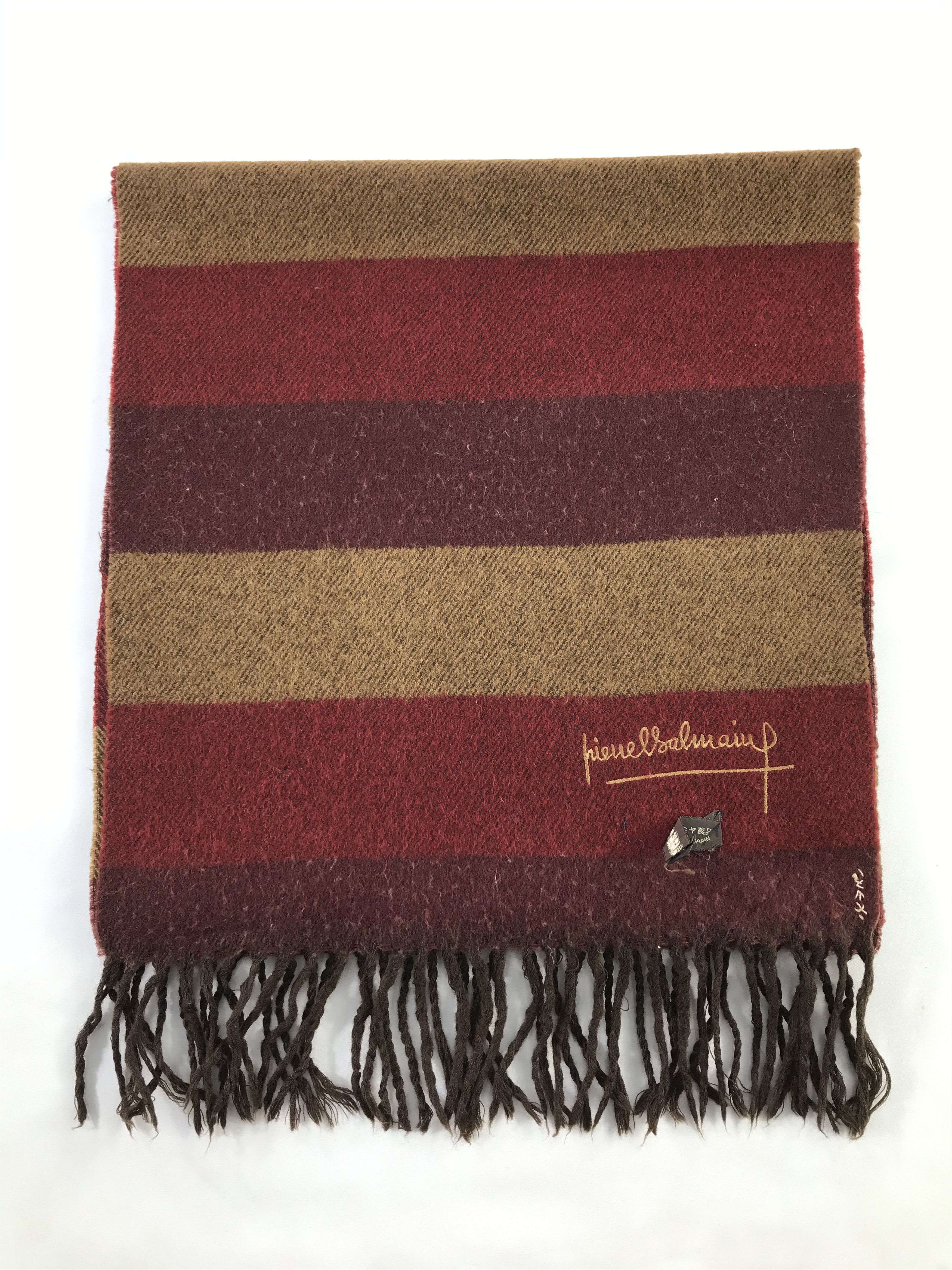 Vintage Pierre Balmain Scarf / Muffler / Neckwear - WW2154 Size ONE SIZE - 2 Thumbnail