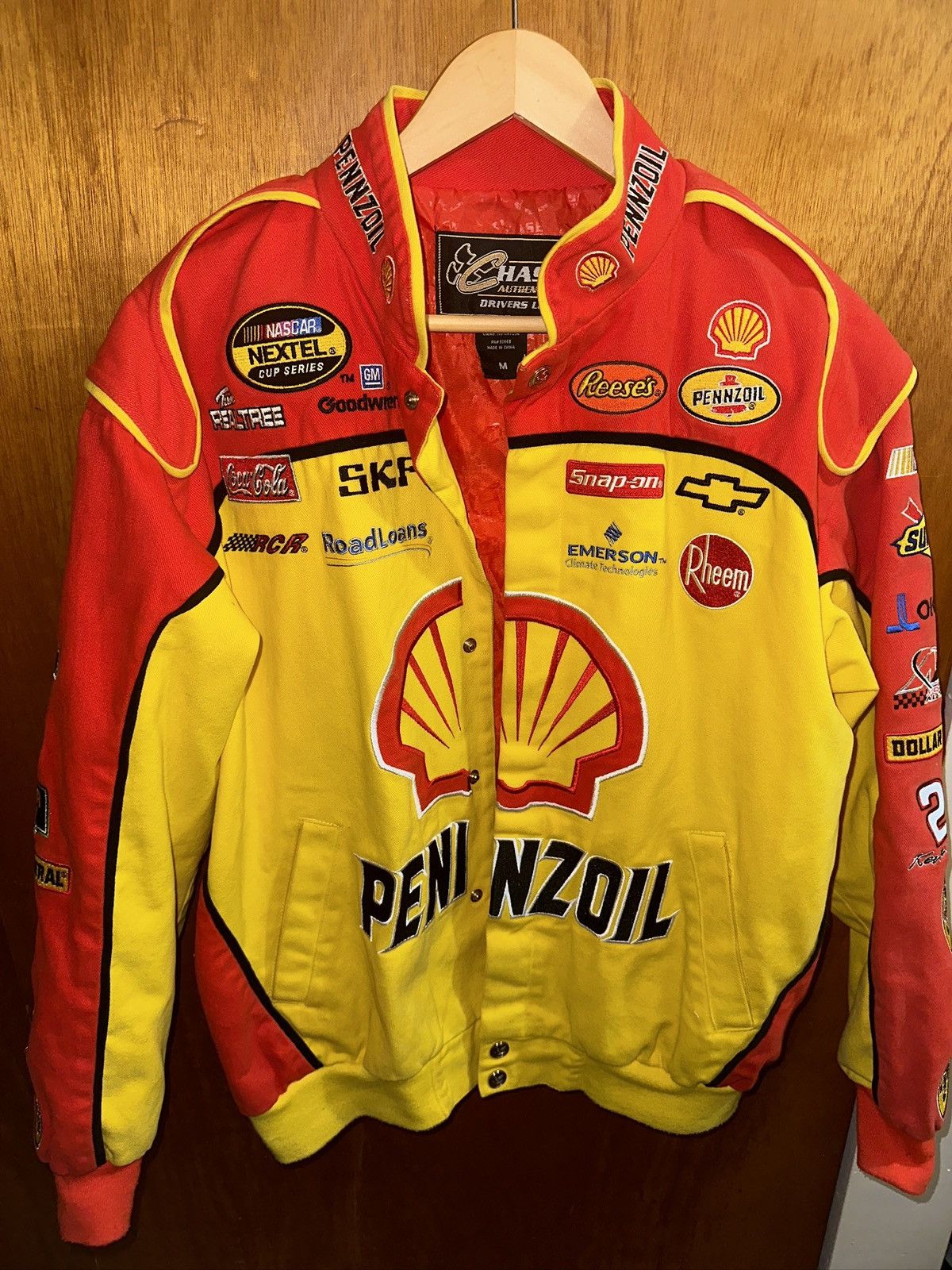 Chase Authentics Kevin Harvick Shell Pennzoil NASCAR Jacket M Size US M / EU 48-50 / 2 - 8 Thumbnail