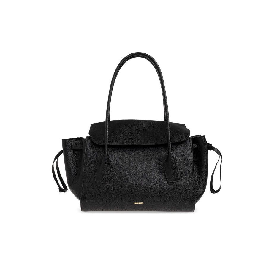 Jil Sander JIL SANDER Shopper Black Leather Shoulder Bag New & Authenti Size ONE SIZE - 1 Thumbnail