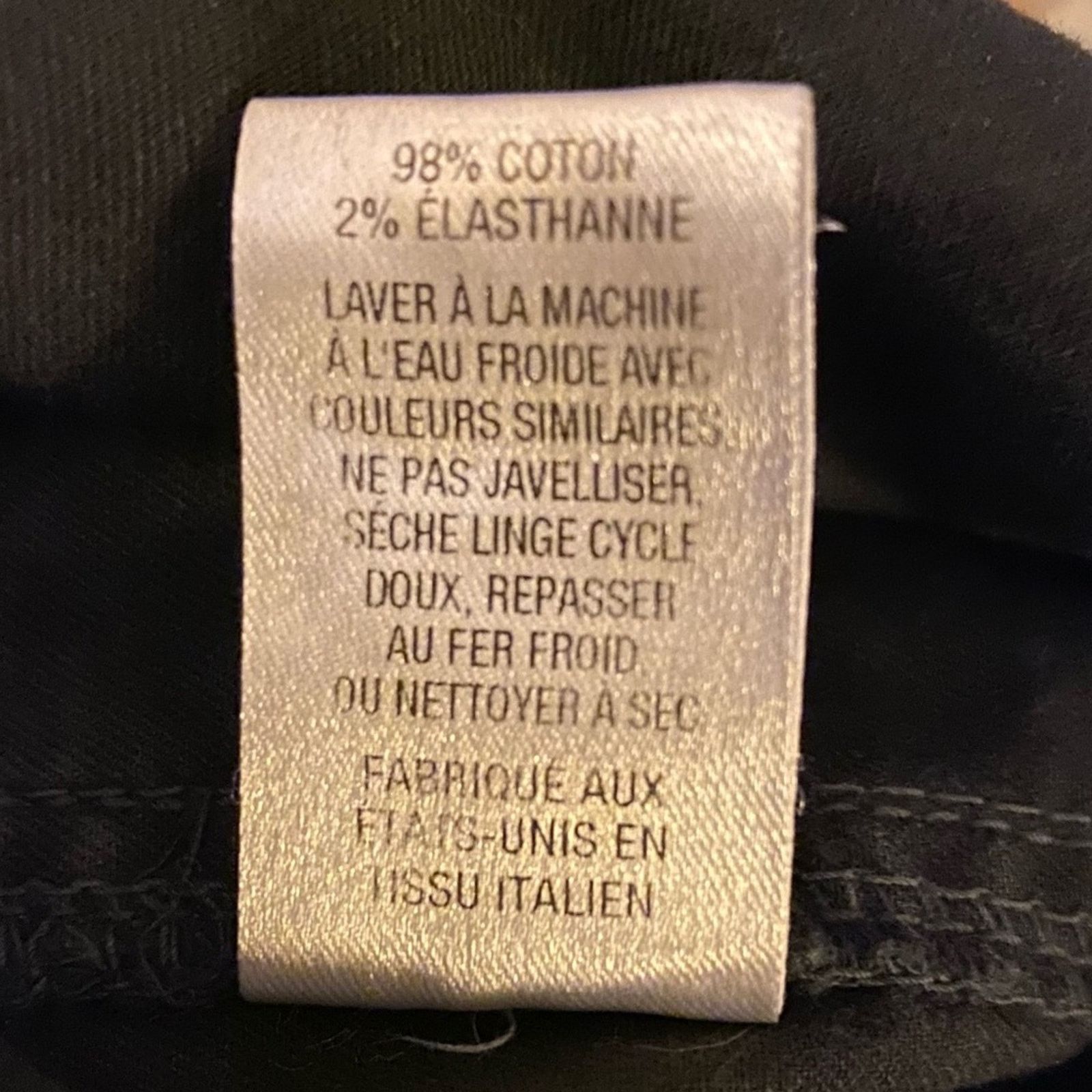 Nili Lotan Nili Lotan Cropped Military Pant Carbon Gray 00 EUC Size 24" / US 00 / IT 34 - 12 Thumbnail