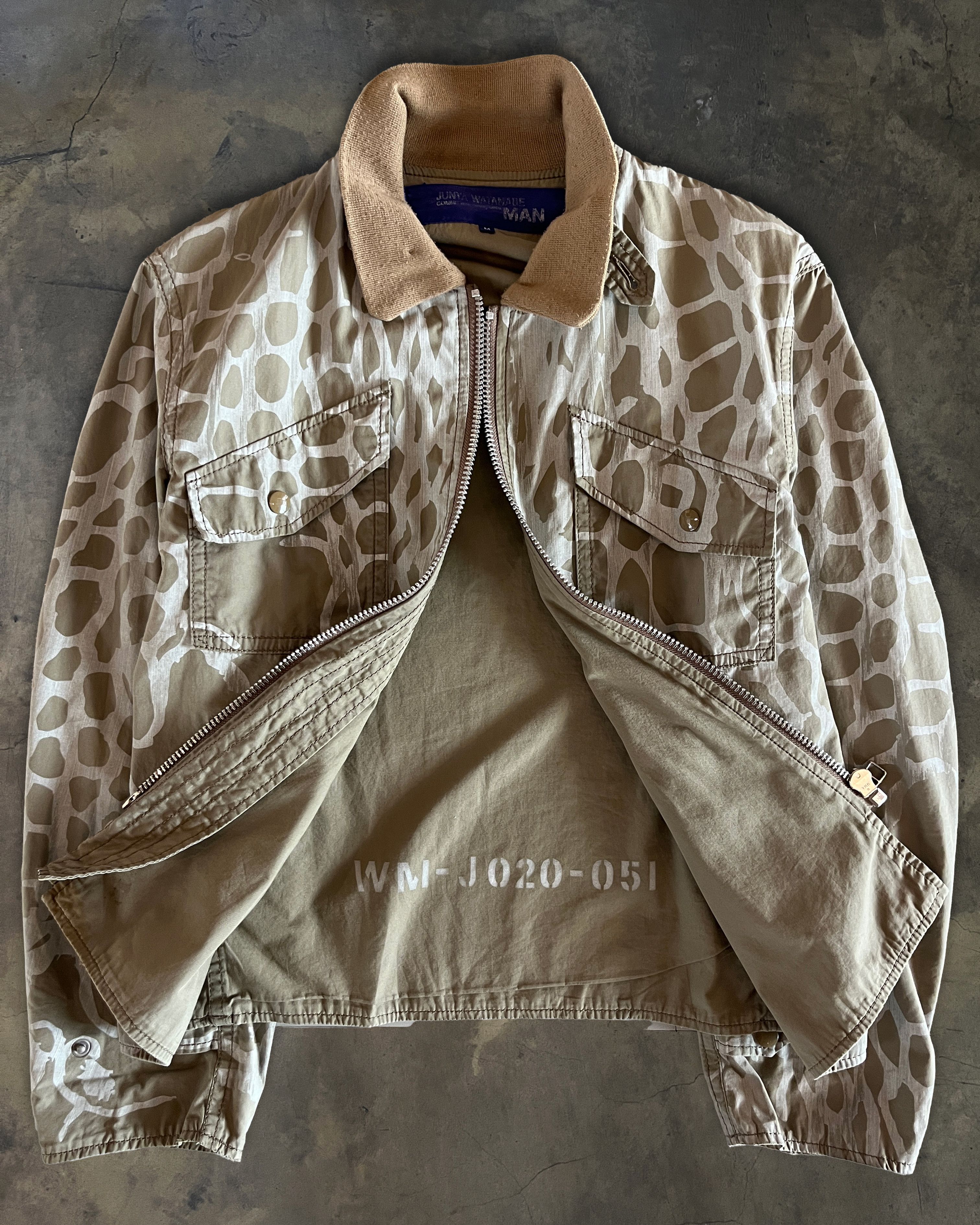 Junya Watanabe COMME DES GARCONS X JUNYA WATANABE BARBED FENCE PRINT JACKET Size US M / EU 48-50 / 2 - 3 Thumbnail
