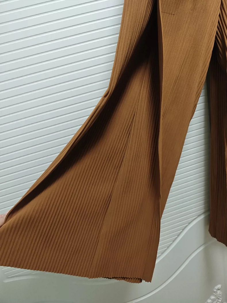 Issey Miyake Issey Miyake size:one size Orange wide-leg pants Size 42" / US 20 - 4 Thumbnail