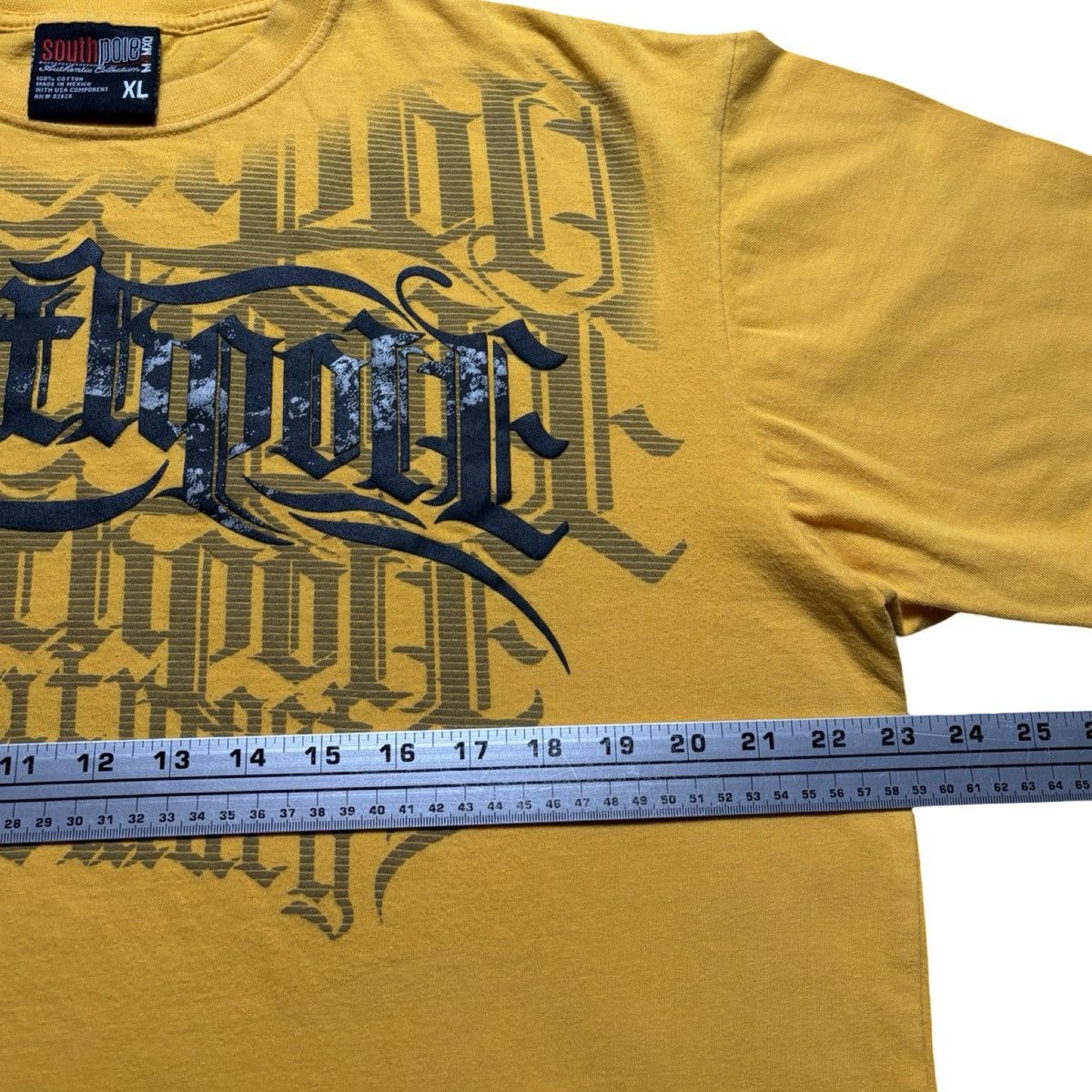Southpole Vintage Y2K Southpole Graphic T Shirt Tribal Grunge Skater Size US XL / EU 56 / 4 - 3 Thumbnail