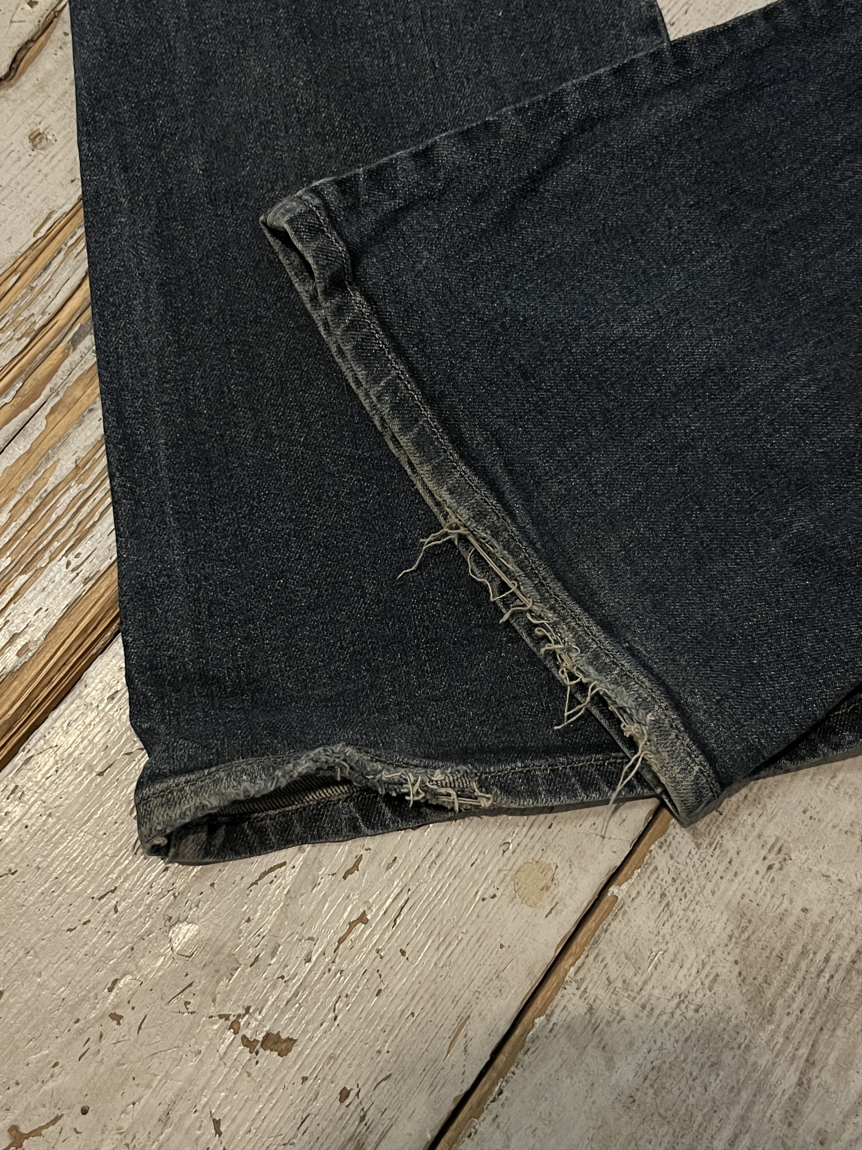 Diesel × Japanese Brand Vintage y2k Diesel Flared Denim Jeans Size 33" - 6 Thumbnail