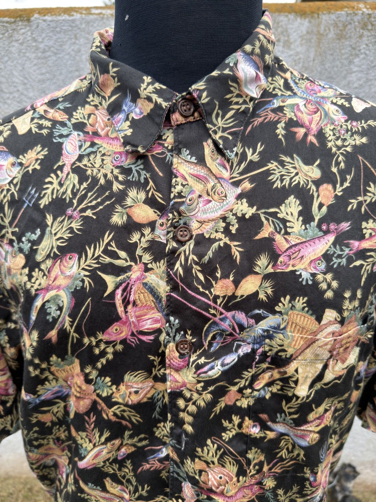 Reyn Spooner PreOwned Reyn Spooner Hawaiian Print Multicolored Men's L Size US L / EU 52-54 / 3 - 3 Thumbnail