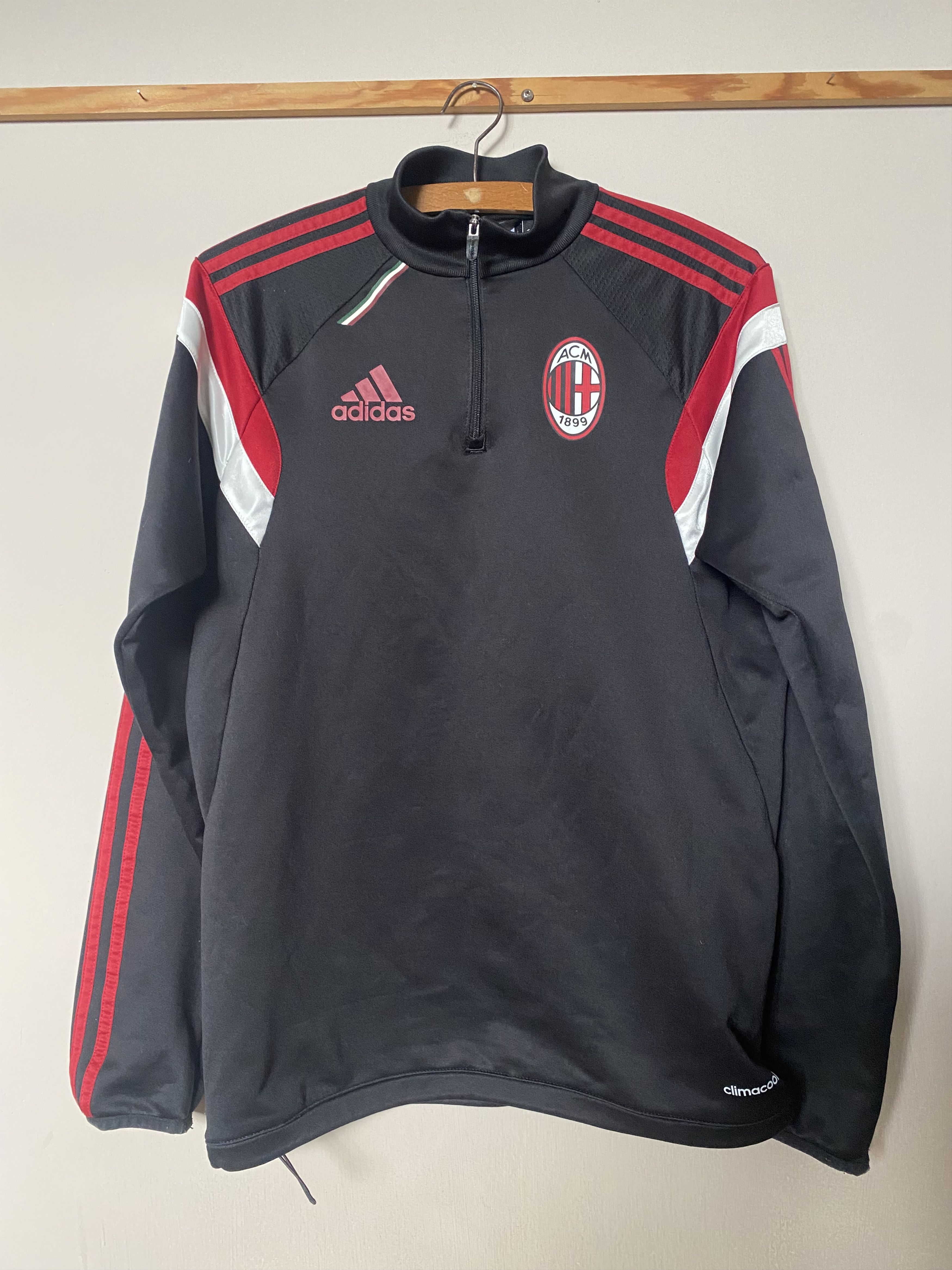 Adidas AC MILAN training sweatshirt adidas 2014 - 2015 XS - UNIQUE Size US XS / EU 42 / 0 - 1 Thumbnail