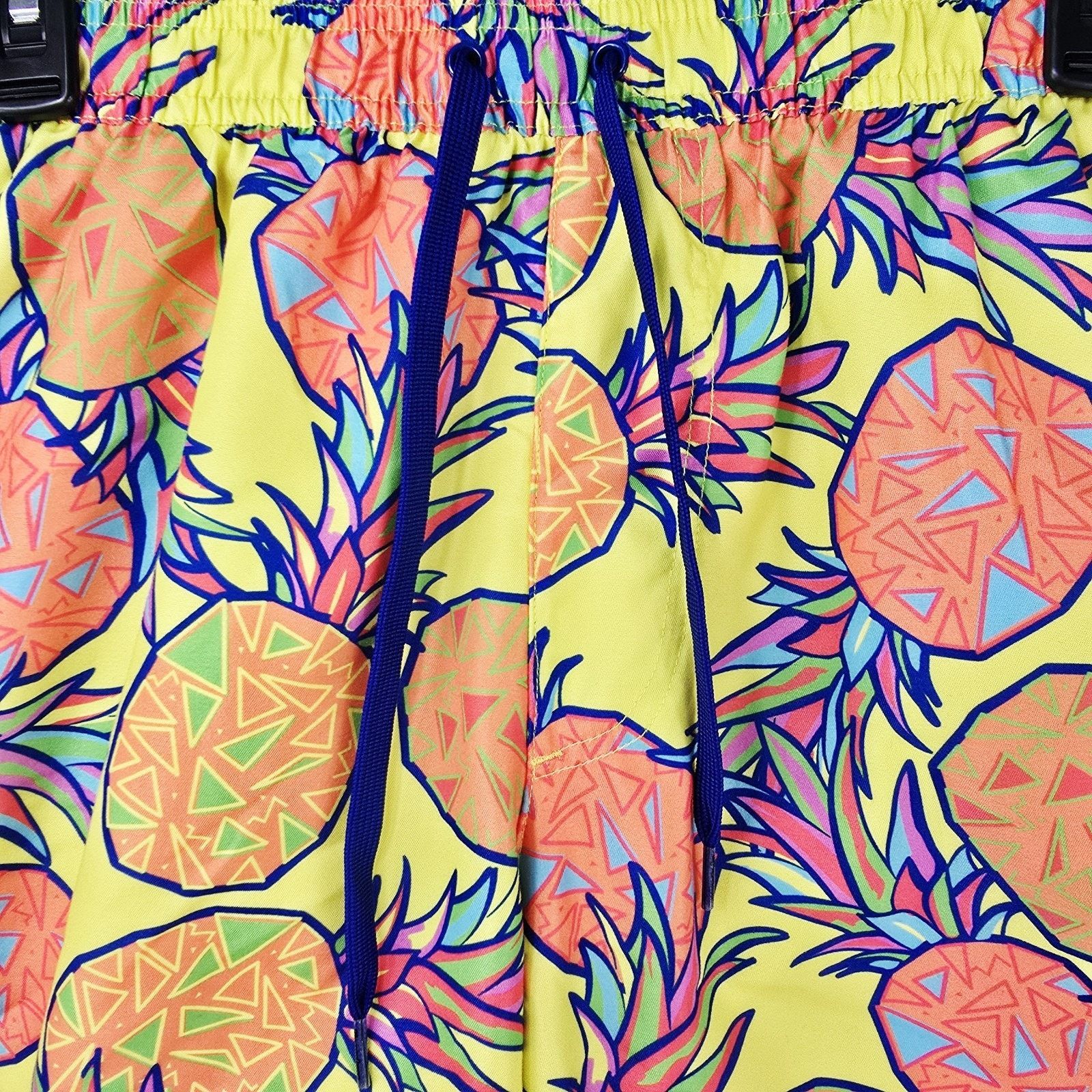 Tipsy Elves Tipsy Elves Board Shorts Mens XL Pineapple Swim Trunks Beach Size US 30 / EU 46 - 3 Thumbnail