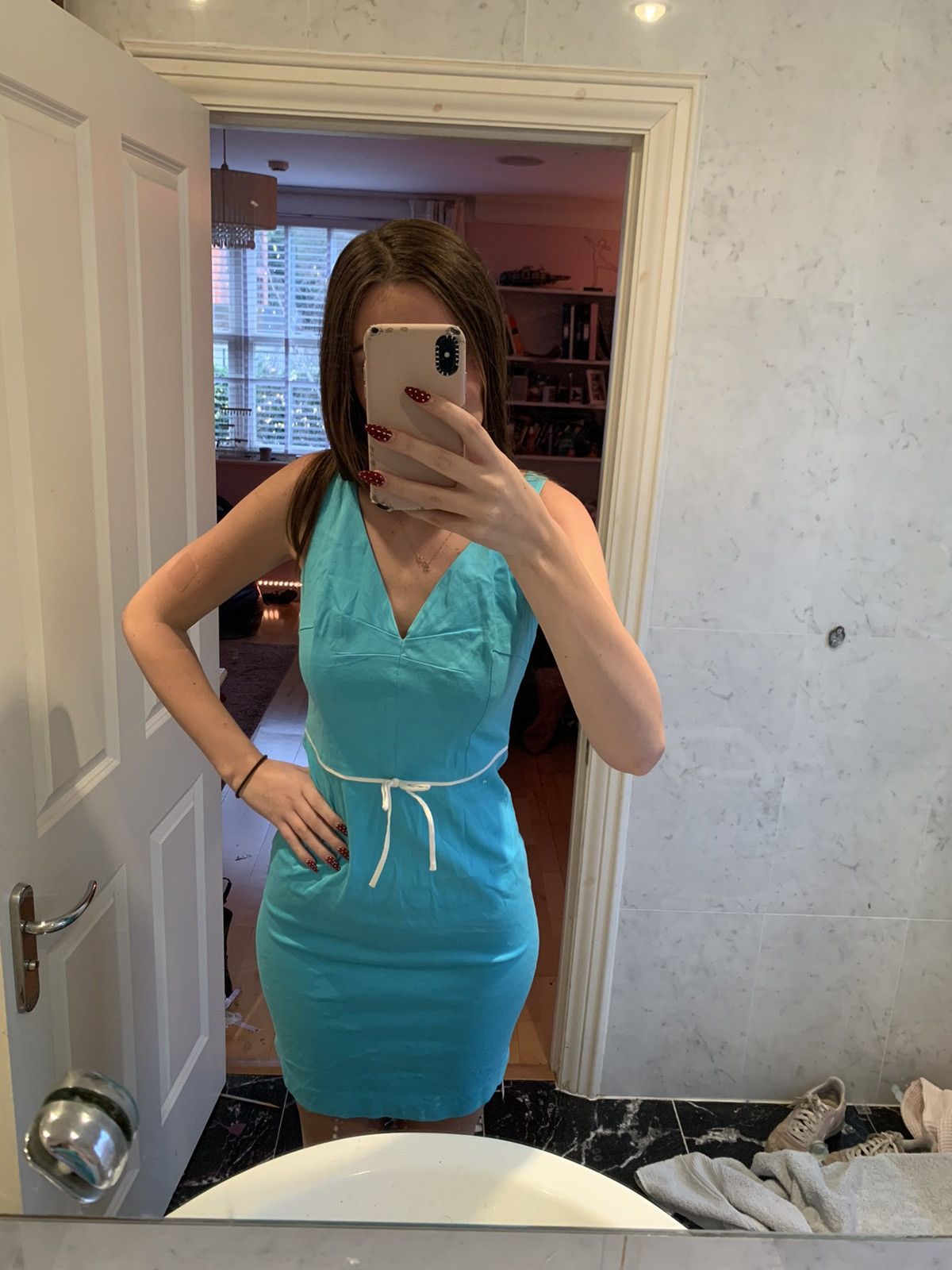 Other Blue Nougat London Mid-Length Dress Size XS / US 0-2 / IT 36-38 - 2 Thumbnail