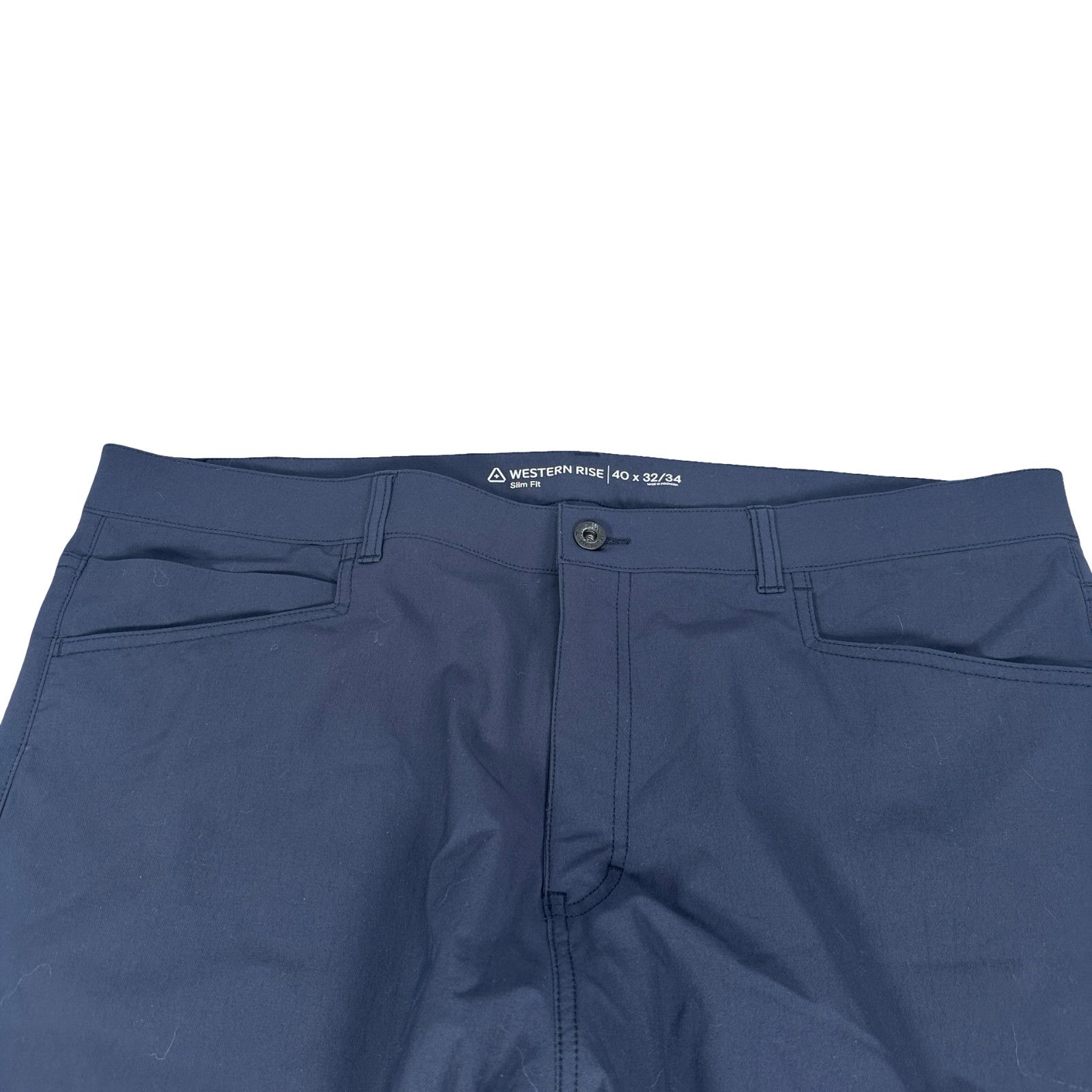 Western Rise Western Rise Evolution Pants Men 40x32/34 Blue 4Way Slim Fit Size US 40 / EU 56 - 3 Thumbnail