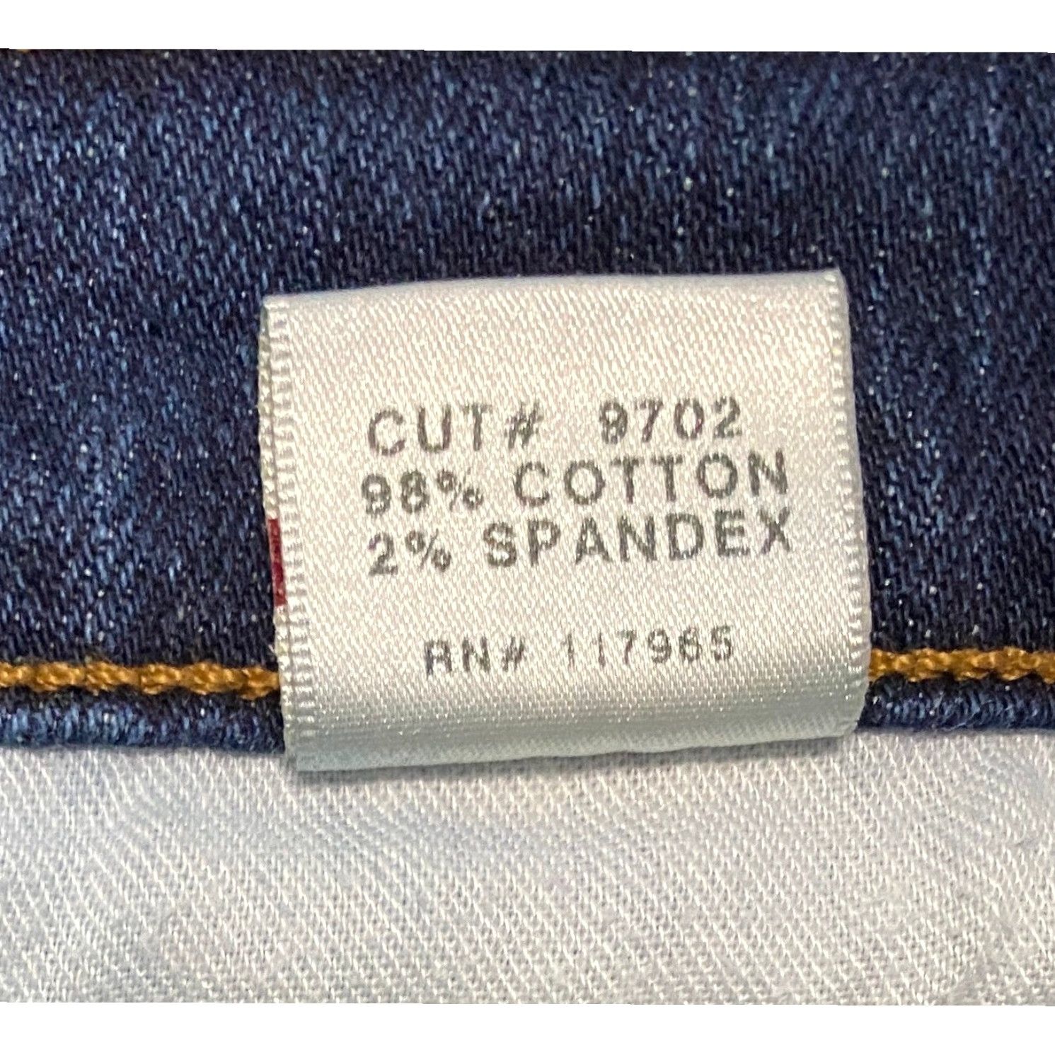 J Brand VINTAGE J Brand Jeans Aruba Womens 29 Dark Wash Skinny Leg Denim Cotton Spandex Zip Button 5-Pocket Womens Jeans 28 Inseam United States Made in USA Size 29" - 4 Thumbnail