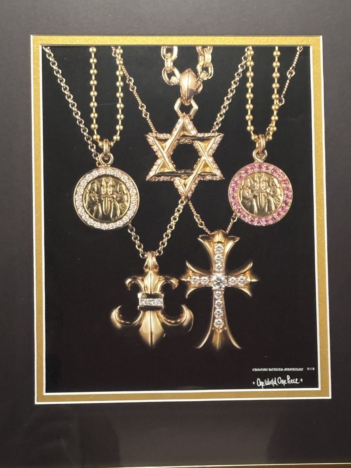 Chrome Hearts ** Chrome Hearts ** 2 Framed Posters Size ONE SIZE - 3 Thumbnail