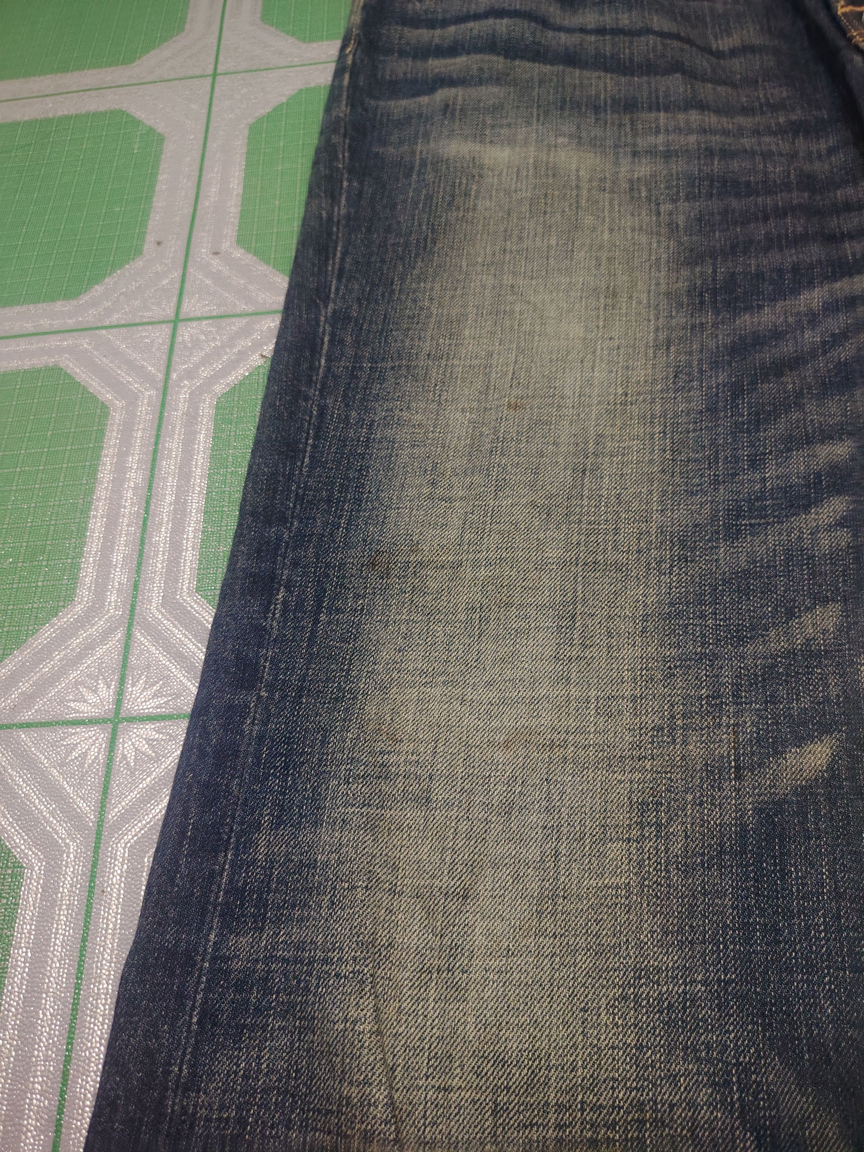 If Six Was Nine Abercrombie & Fitch Baxter Low Rise Slim Boot Flared Jeans Size US 34 / EU 50 - 8 Thumbnail