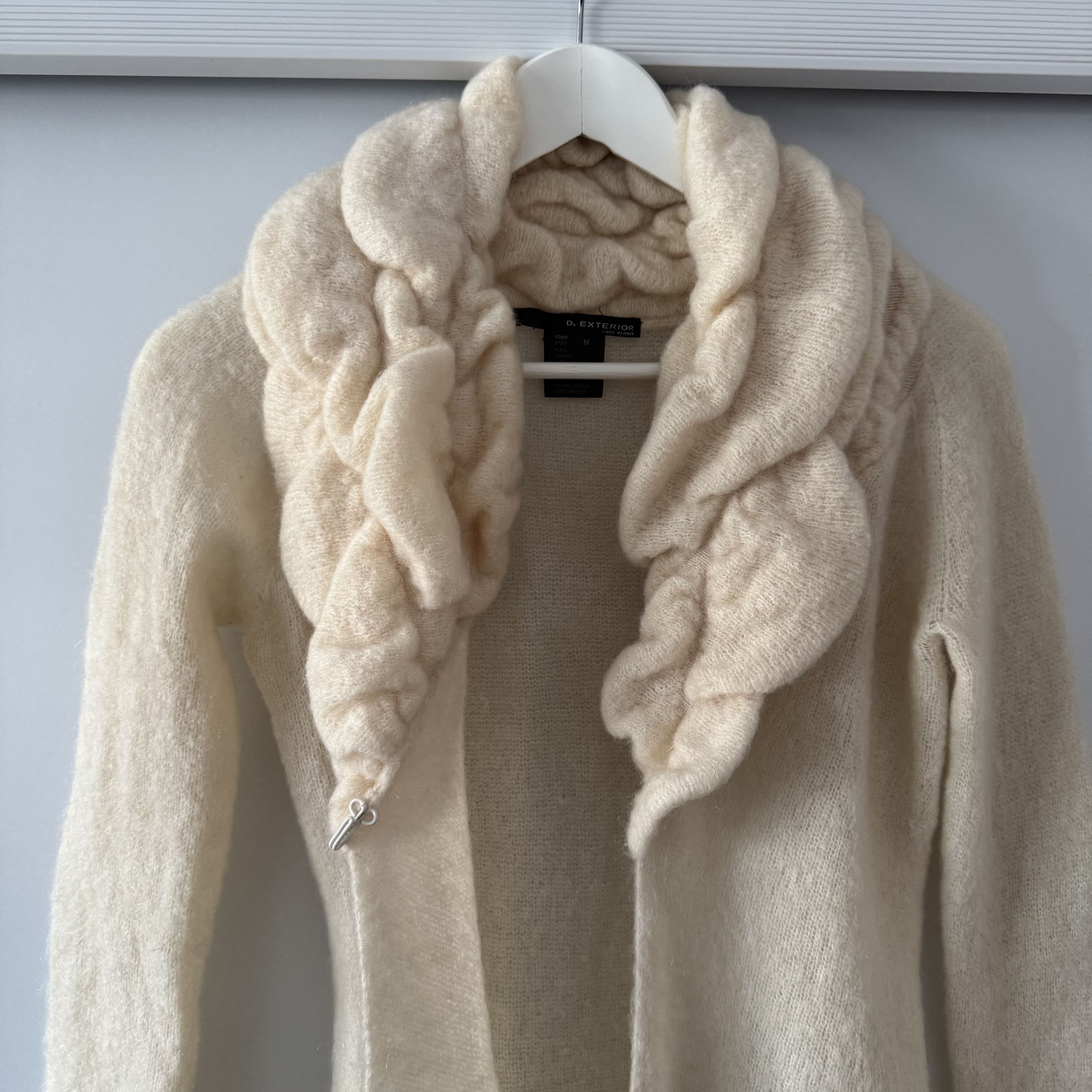 D.Exterior D.Exterior Rare Find Wool Mohair Knitted Cardigan Size M / US 6-8 / IT 42-44 - 6 Thumbnail