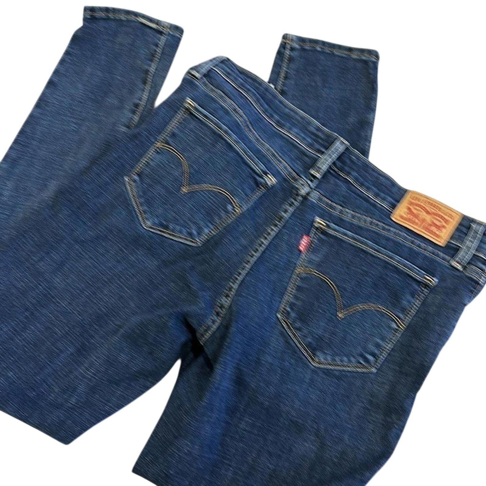 7 For All Mankind Levi's Women's 711 Skinny Jeans - Distressed Denim Size 30" / US 8 / IT 44 - 5 Thumbnail