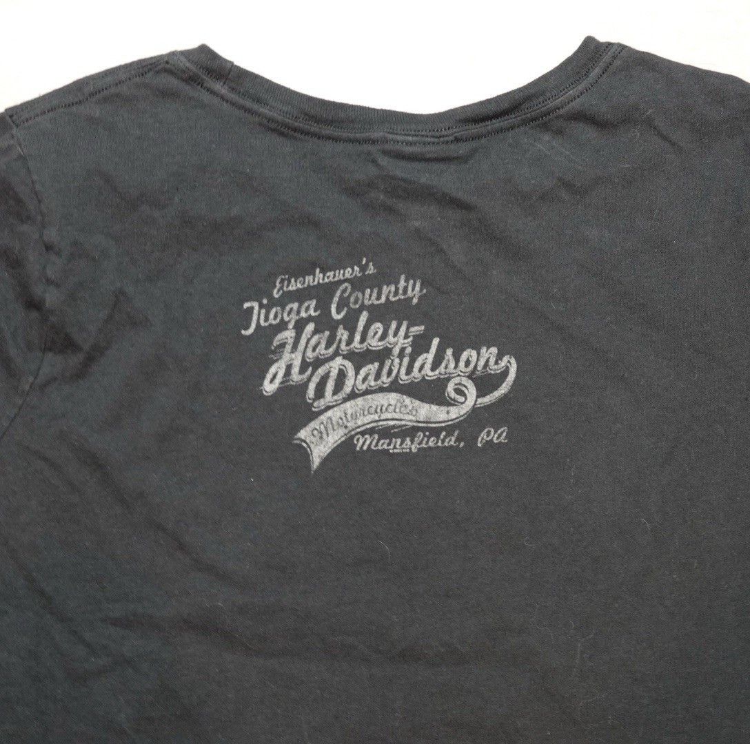 Harley Davidson Harley-Davidson T Shirt Women's Short Sleeve Bikercore Size L / US 10 / IT 46 - 10 Thumbnail