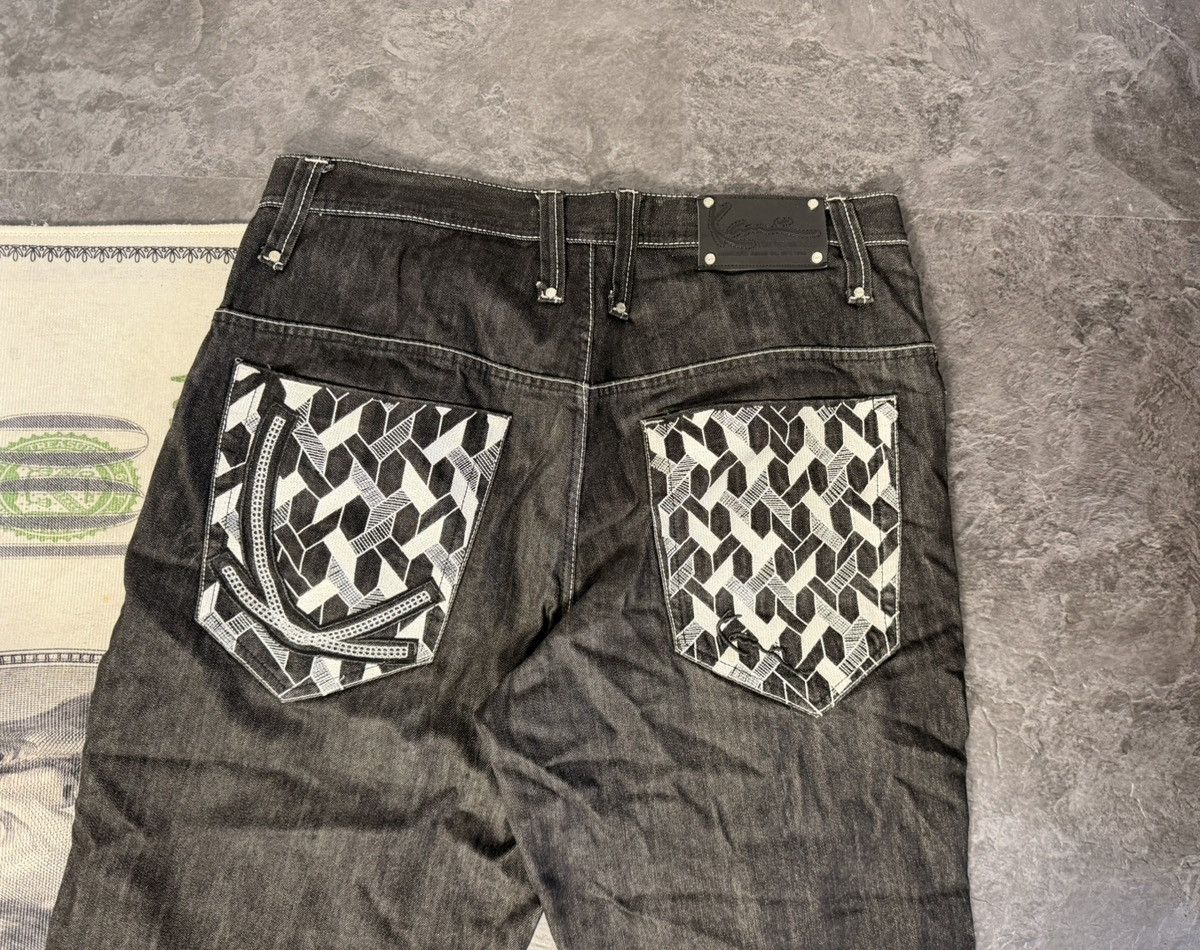 Karl Kani Vintage Karl Kani jeans,sk8 streetwear y2k japan style Size US 38 / EU 54 - 4 Thumbnail