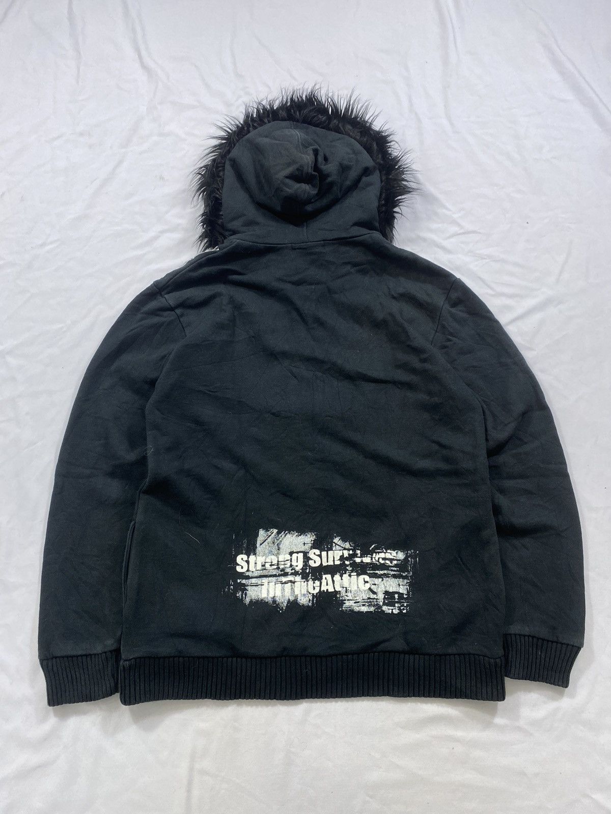 Japanese Brand In The Attic Fur Zip Hoodie Punk ifsix lgb Style Size US M / EU 48-50 / 2 - 2 Thumbnail