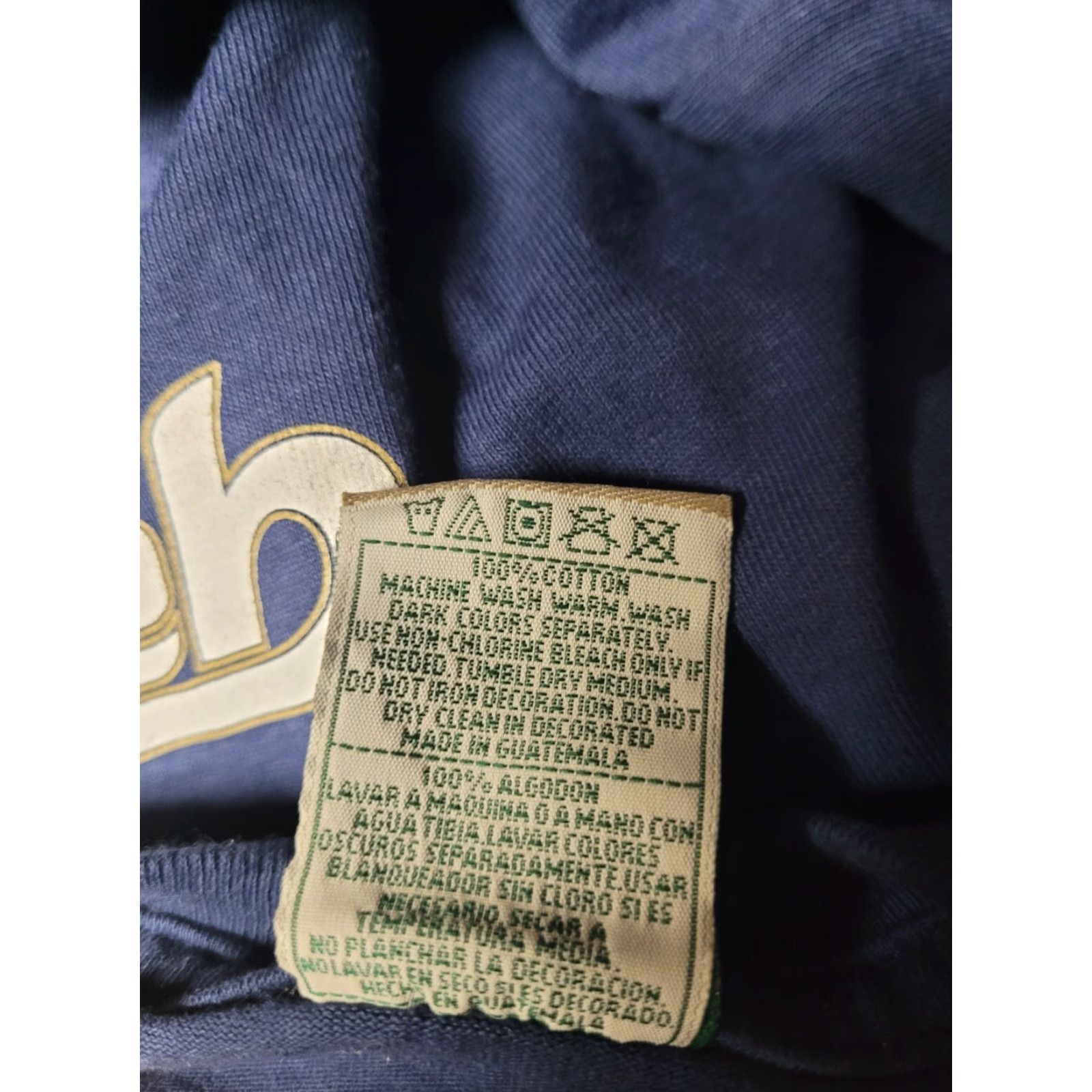 Vintage Gallo Cerveza Guatemala T Shirt Blue Small Mens T-Shirt 100% Cotton Logo Graphic Tee Beer Guatemala 1896 - Tzol Kin Size US S / EU 44-46 / 1 - 6 Thumbnail