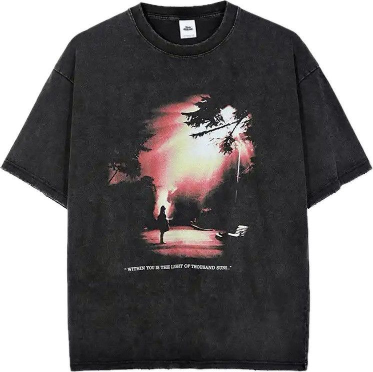 Japanese Brand × Vintage Sunshine Letter Print T-Shirt Size US XL / EU 56 / 4 - 1 Thumbnail