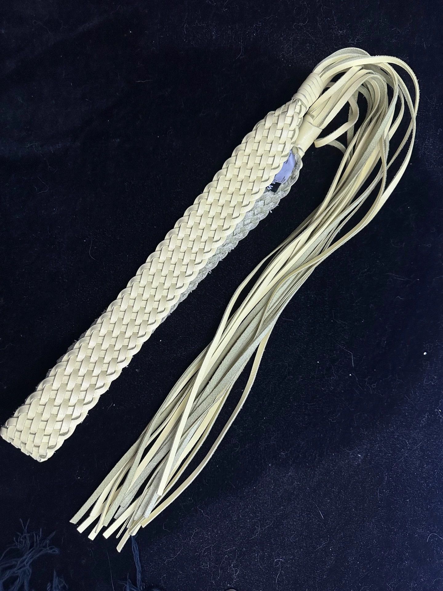 Junya Watanabe Junya Watanabe CDG Woven Cowhide Tassel Whip Size ONE SIZE - 7 Thumbnail