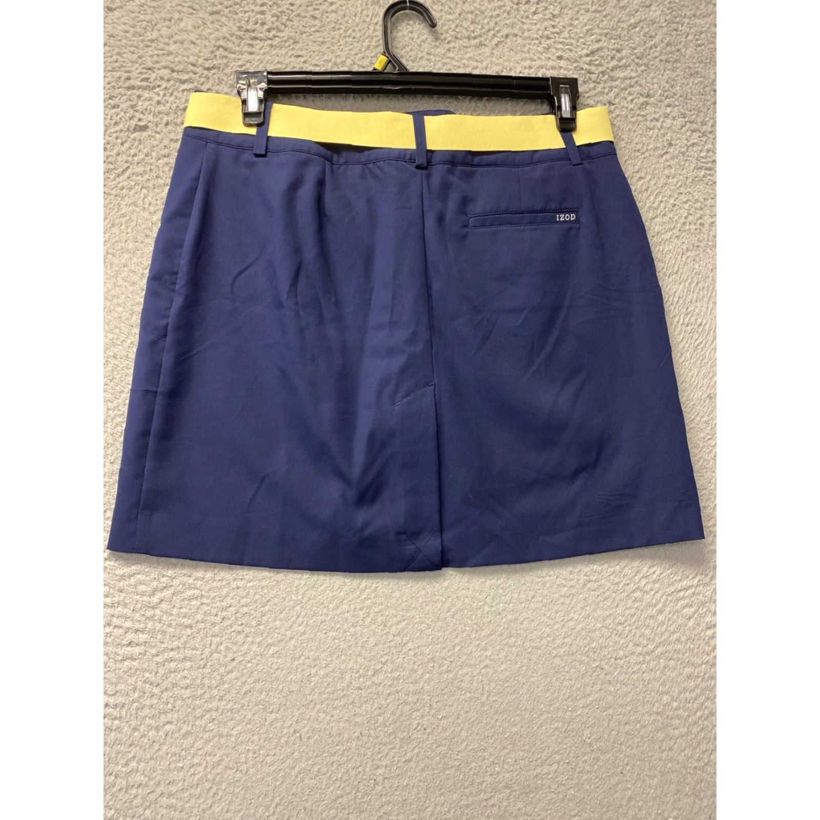Izod Izod Golf Skort Women's 8 Navy Pocket Regular Size 8 Skort Womens Golf 103-60 Size ONE SIZE - 5 Thumbnail