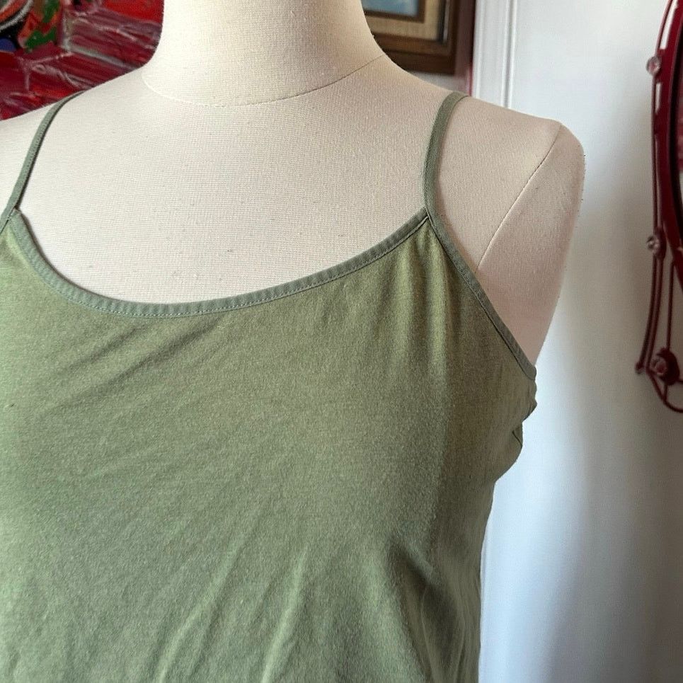 Other time and true plain green tank top Size M / US 6-8 / IT 42-44 - 2 Thumbnail