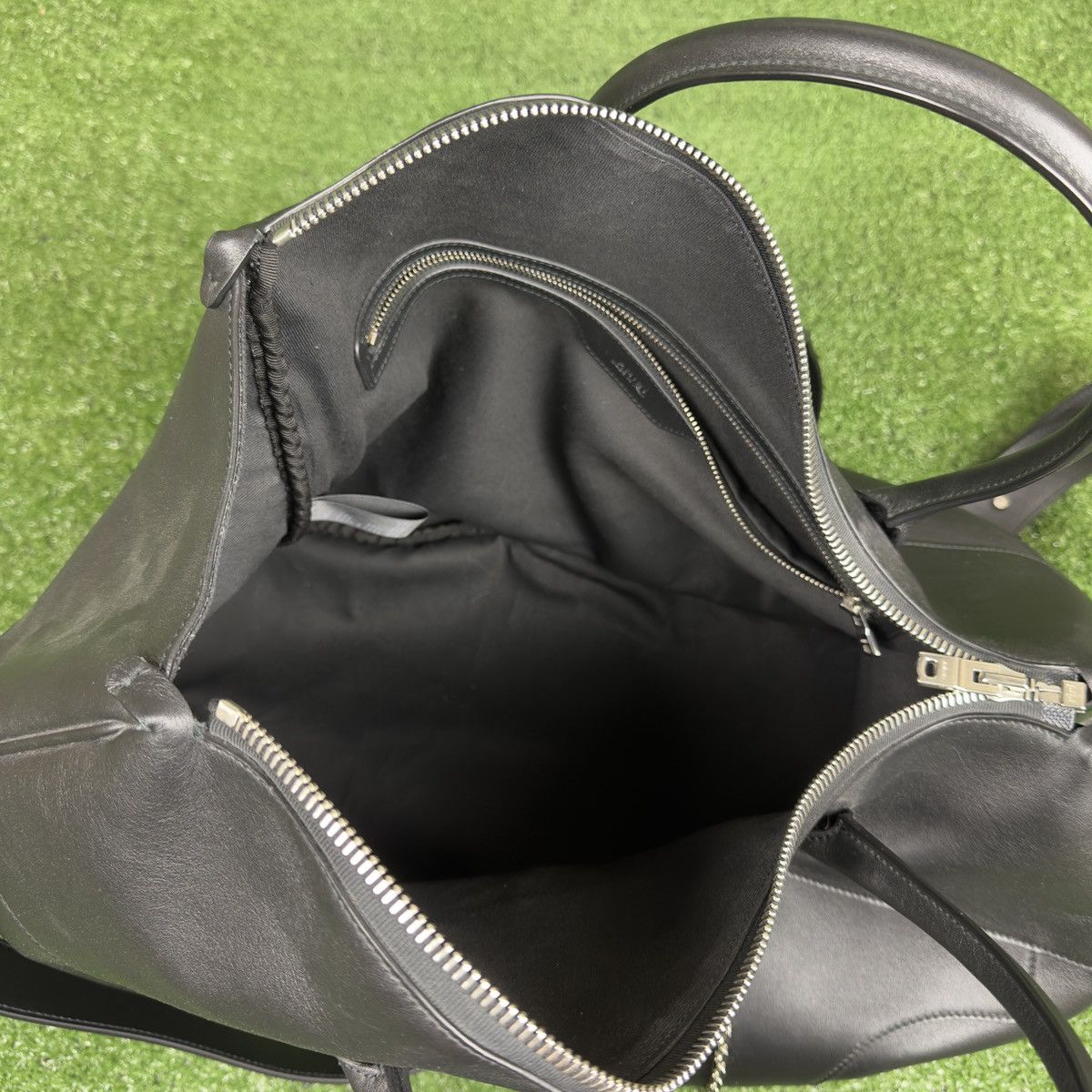 Amiri Amiri Leather Guitar Duffle Bag Large Black Rare Italy Size ONE SIZE - 9 Thumbnail