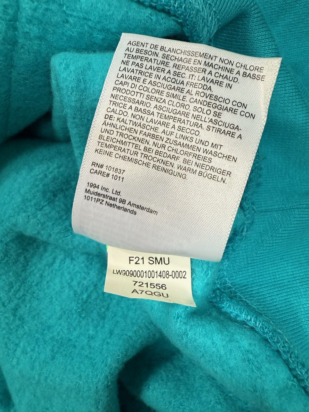 Supreme × The North Face Supreme x The North Face Lenticular Hoodie Teal Medium FW21 Size US M / EU 48-50 / 2 - 8 Thumbnail