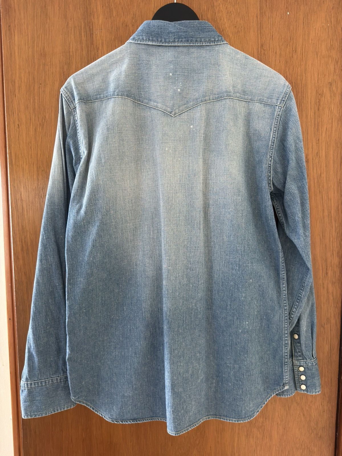Full Count 4894HW Denim Western Shirt sz 42