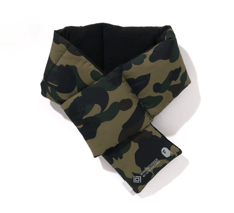 Bape Bape GORE-TEX WIND STOPPER 1ST CAMO POCKET FLEECE SCARF Size ONE SIZE - 1 Thumbnail