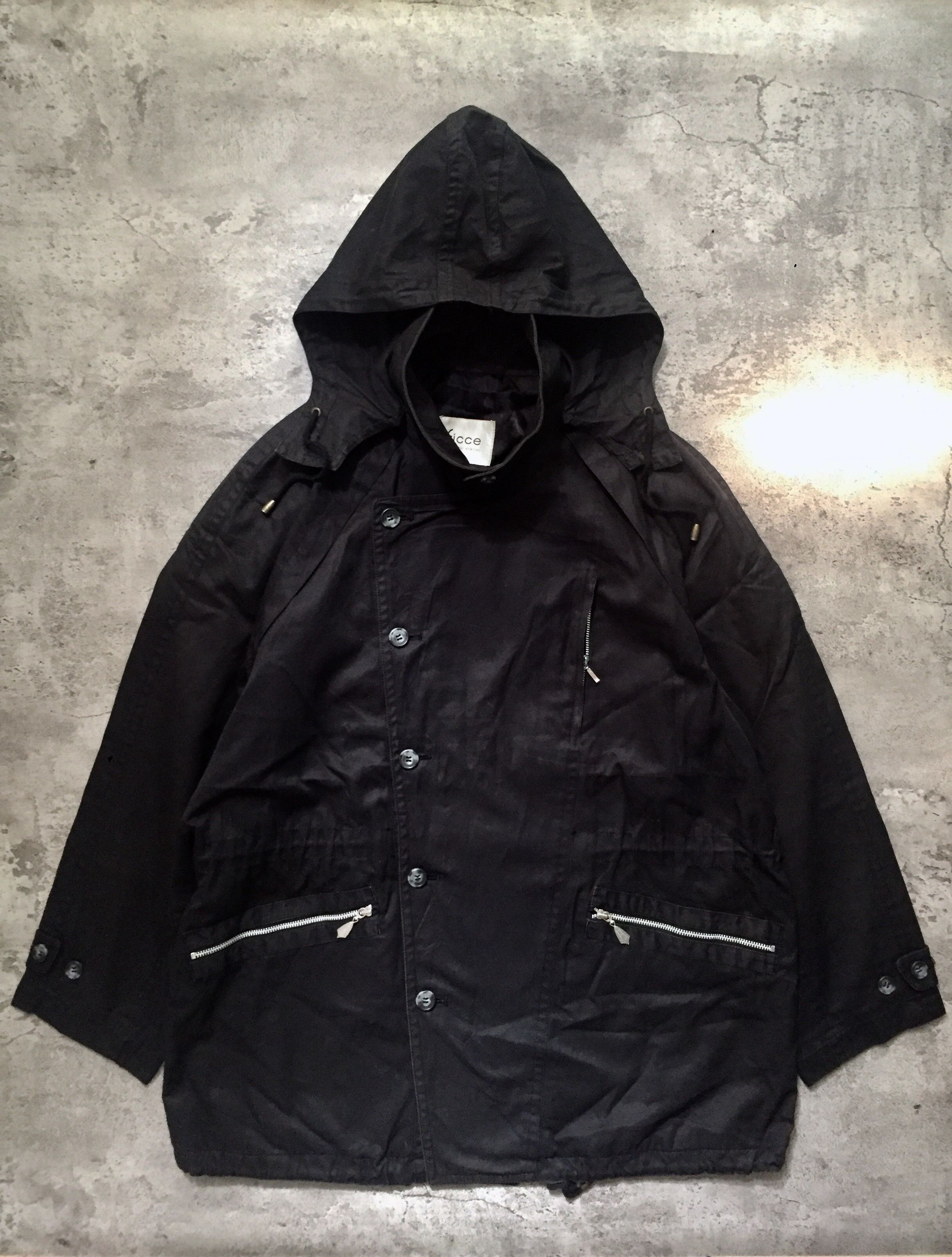Yoshiyuki Konishi Yoshiyuki Konishi Ficce Multi Zipp Attached Hood Jacket M-L Size US M / EU 48-50 / 2 - 1 Thumbnail