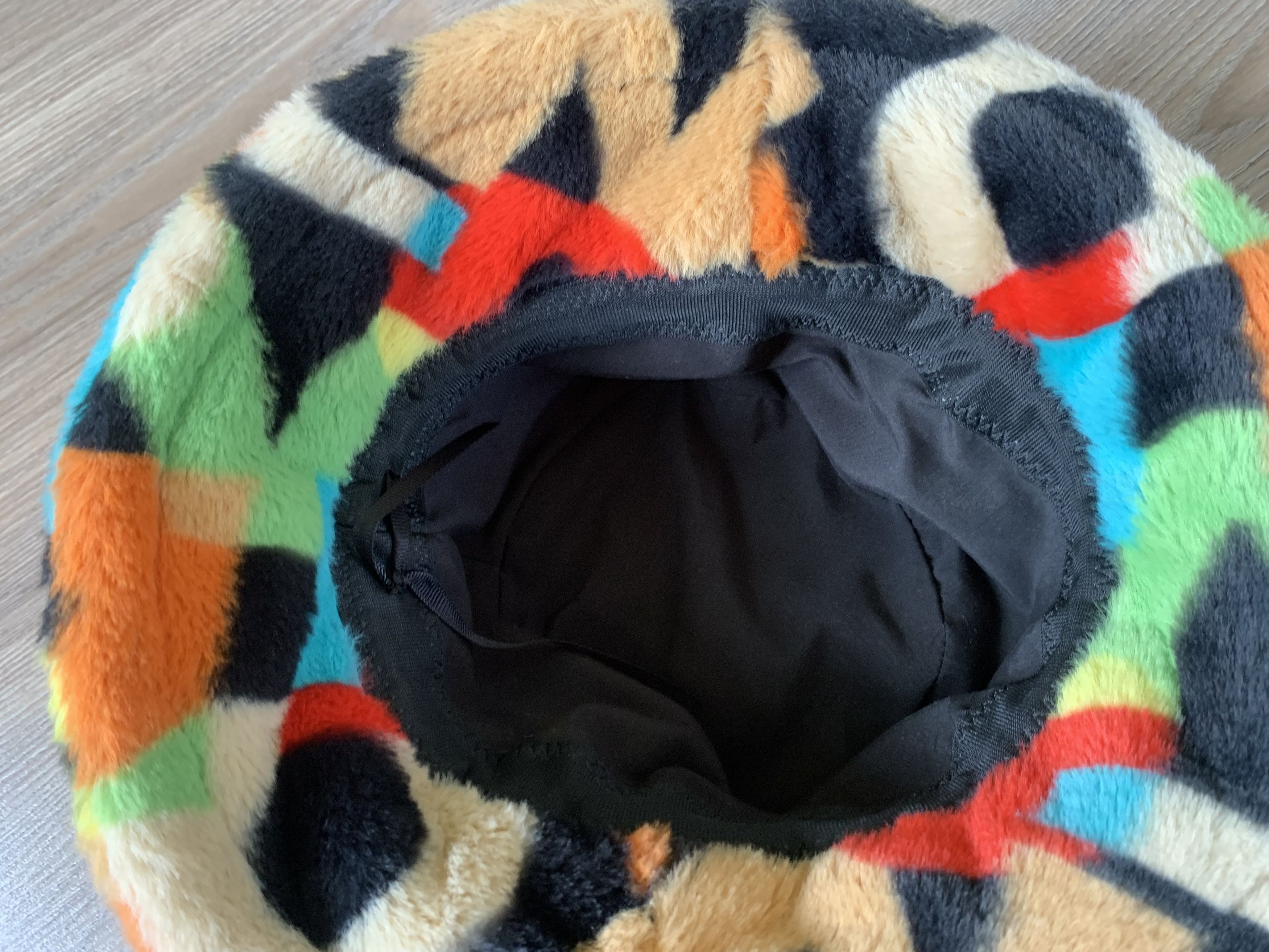 Designer Women's Winter Fleece Monogram Hat Size ONE SIZE - 4 Thumbnail