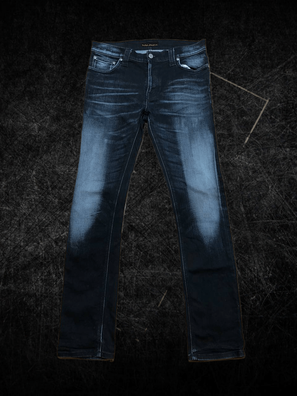 Nudie Jeans Vintage NUDIE Jeans Skinny Sam Slim Stretch Jeans Size US 33 - 1 Thumbnail