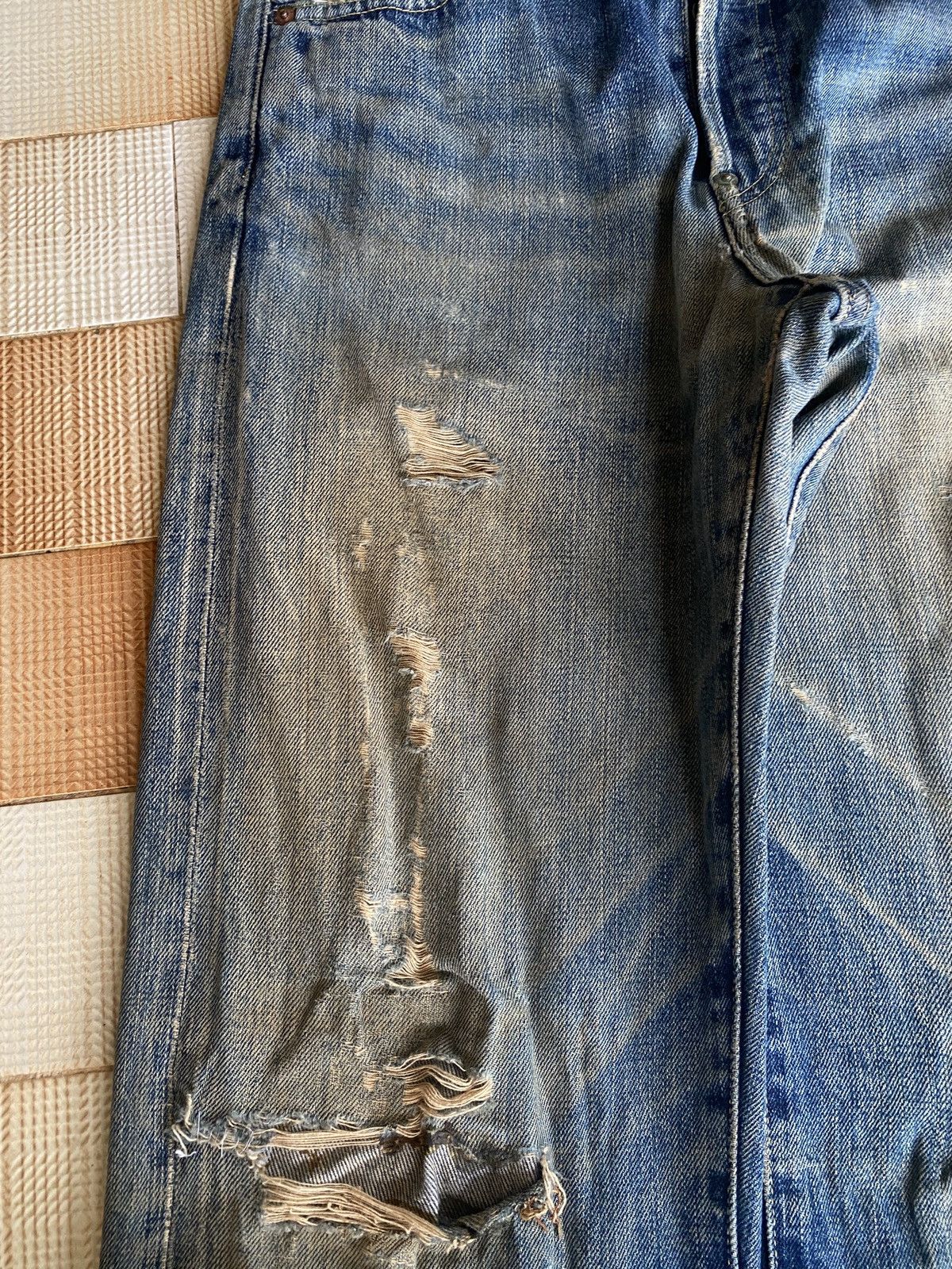 Levi's Vintage Clothing × Salvage × Vintage Vintage 702 big E selvedge denim Size US 30 / EU 46 - 20 Thumbnail