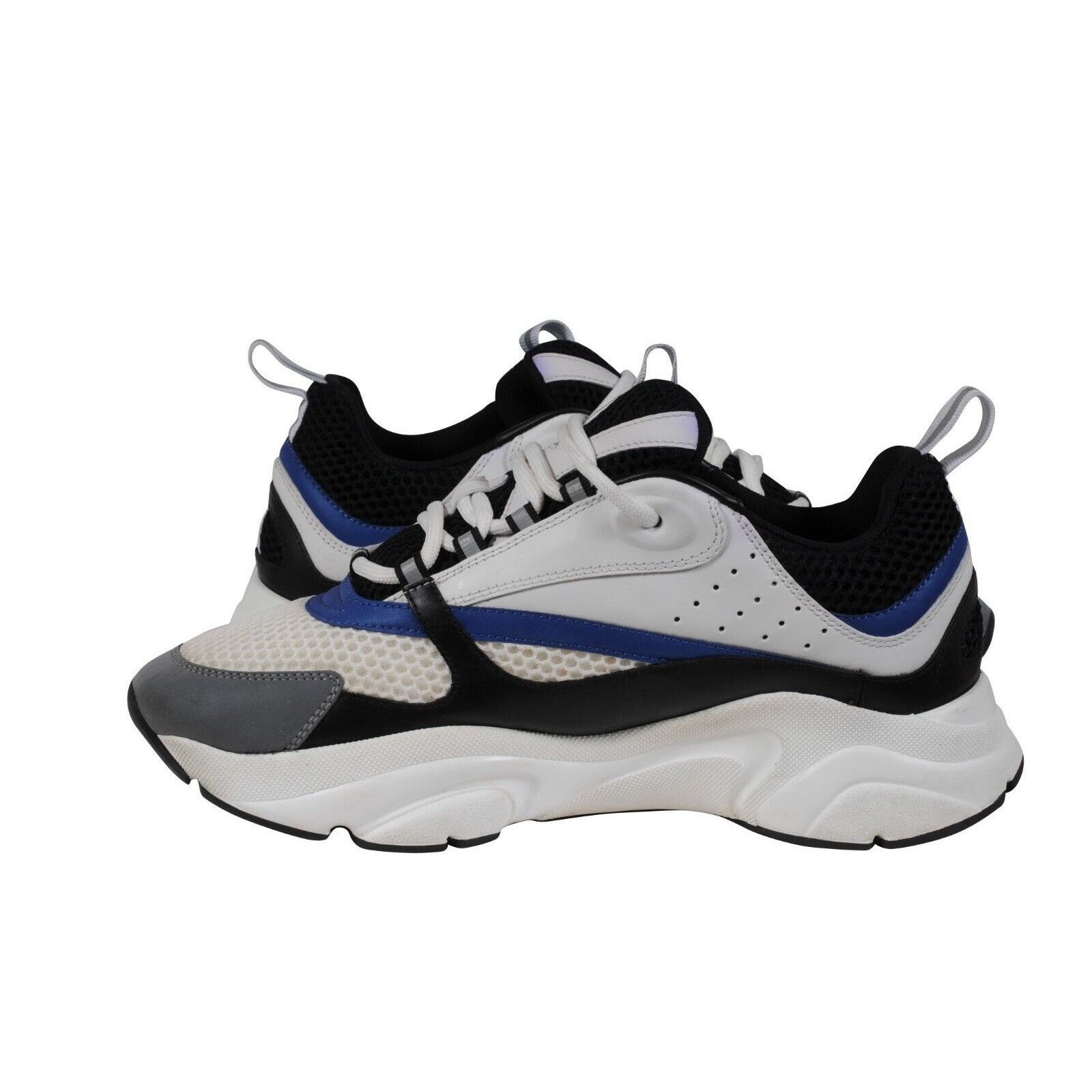 Dior B22 Sneakers White Blue Black Gray Chunky - 02094 B Size US 9 / EU 42 - 9 Thumbnail