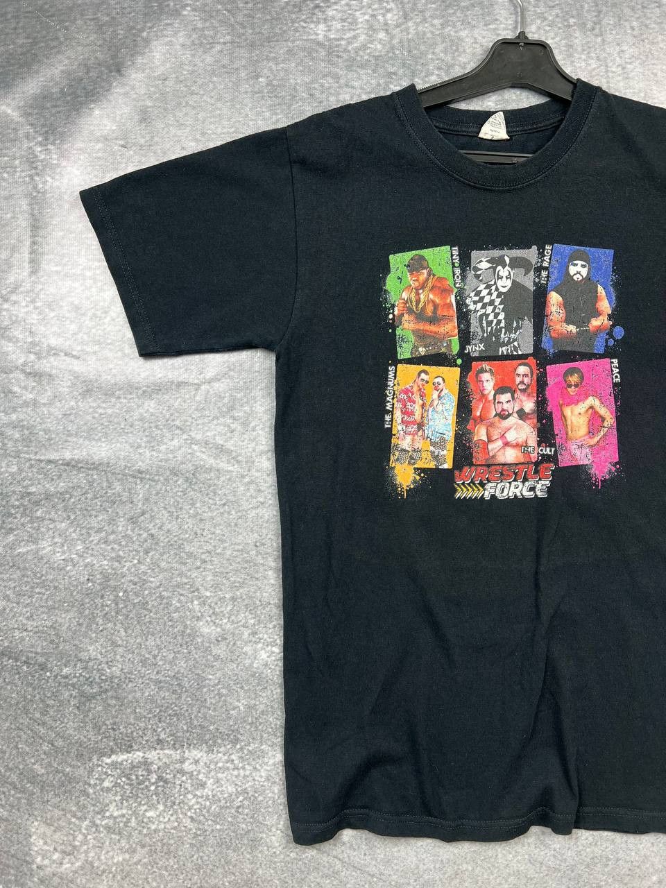 Band Tees × WWE × WWF vintage wrestling force merchendise t shirt Size US S / EU 44-46 / 1 - 2 Thumbnail