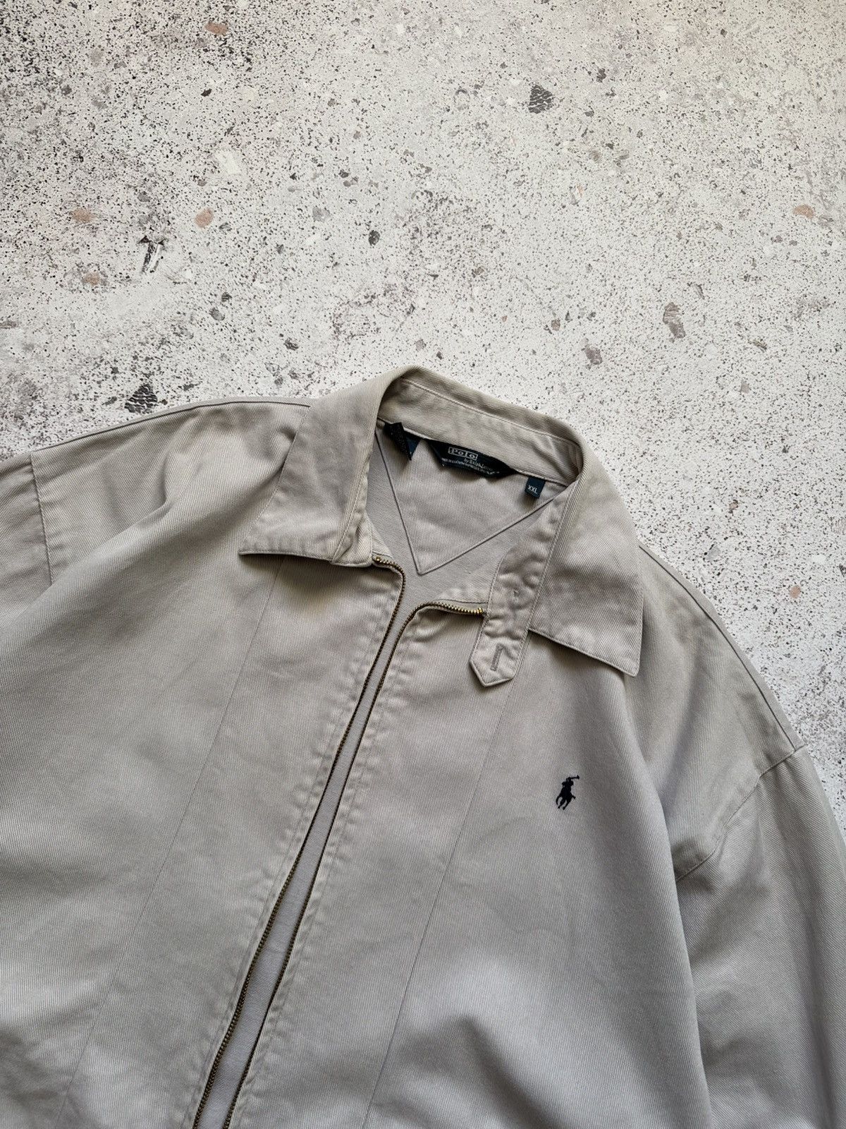 Polo Ralph Lauren Vintage polo ralph lauren white bomber jacket Size US XXL / EU 58 / 5 - 3 Thumbnail