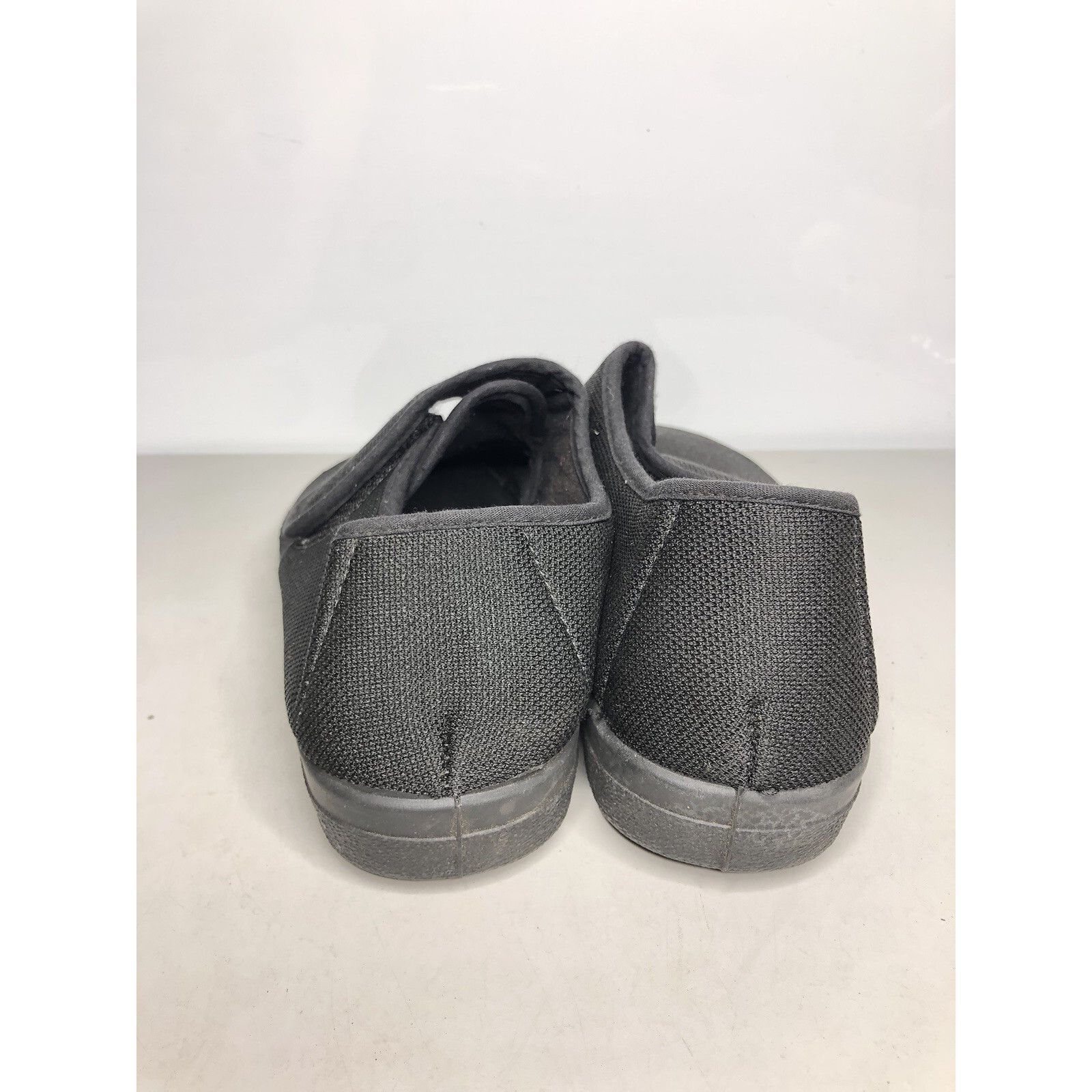NADA Napa Flex Black Fabric Textile Comfort Flat Strap Shoes Wome Size US 10.5 / IT 40.5 - 8 Thumbnail