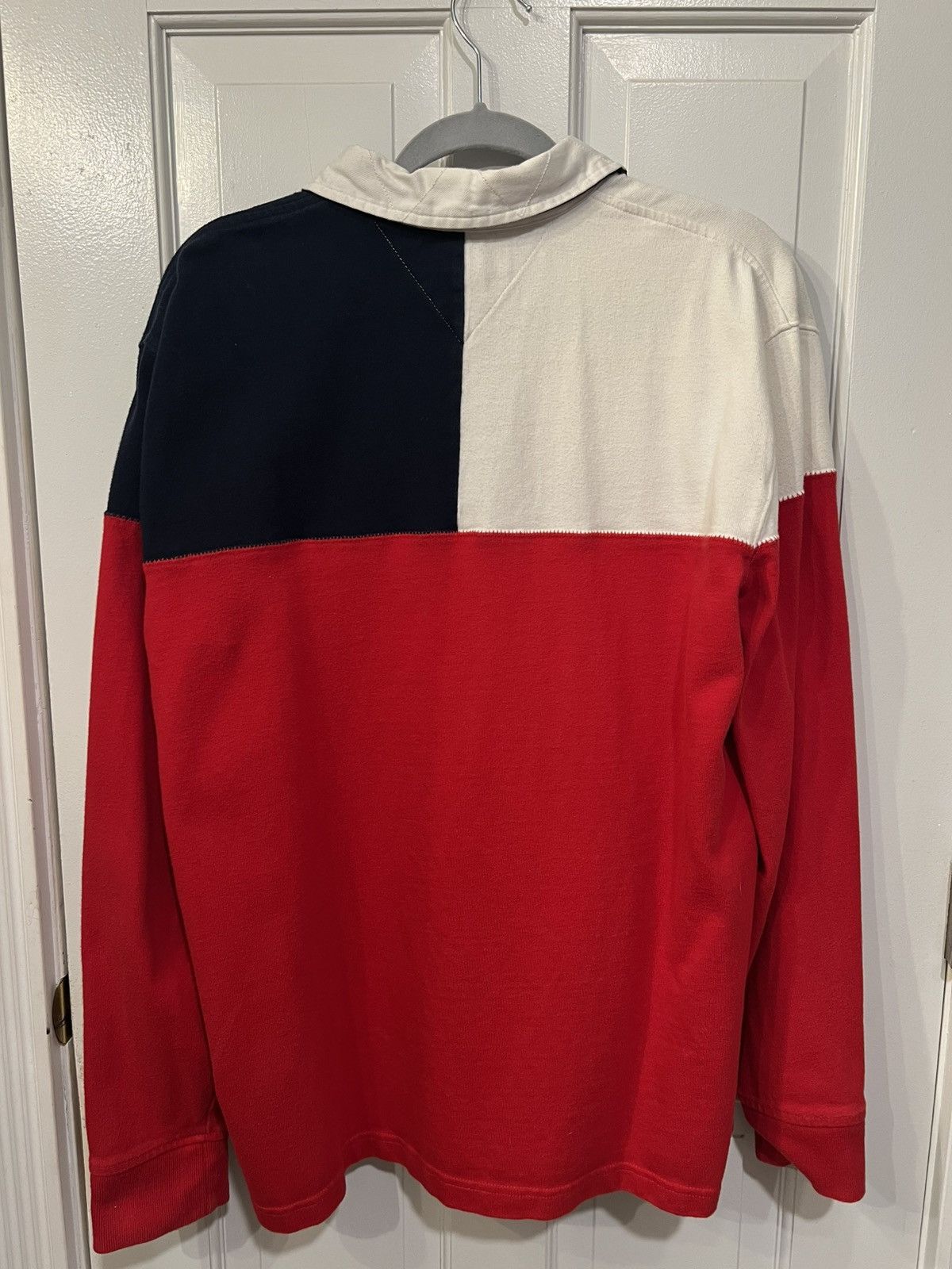 Tommy Hilfiger Tommy Hilfiger Colorblock Rugby Polo Long Sleeve (6ix9ine) Size US L / EU 52-54 / 3 - 2 Thumbnail