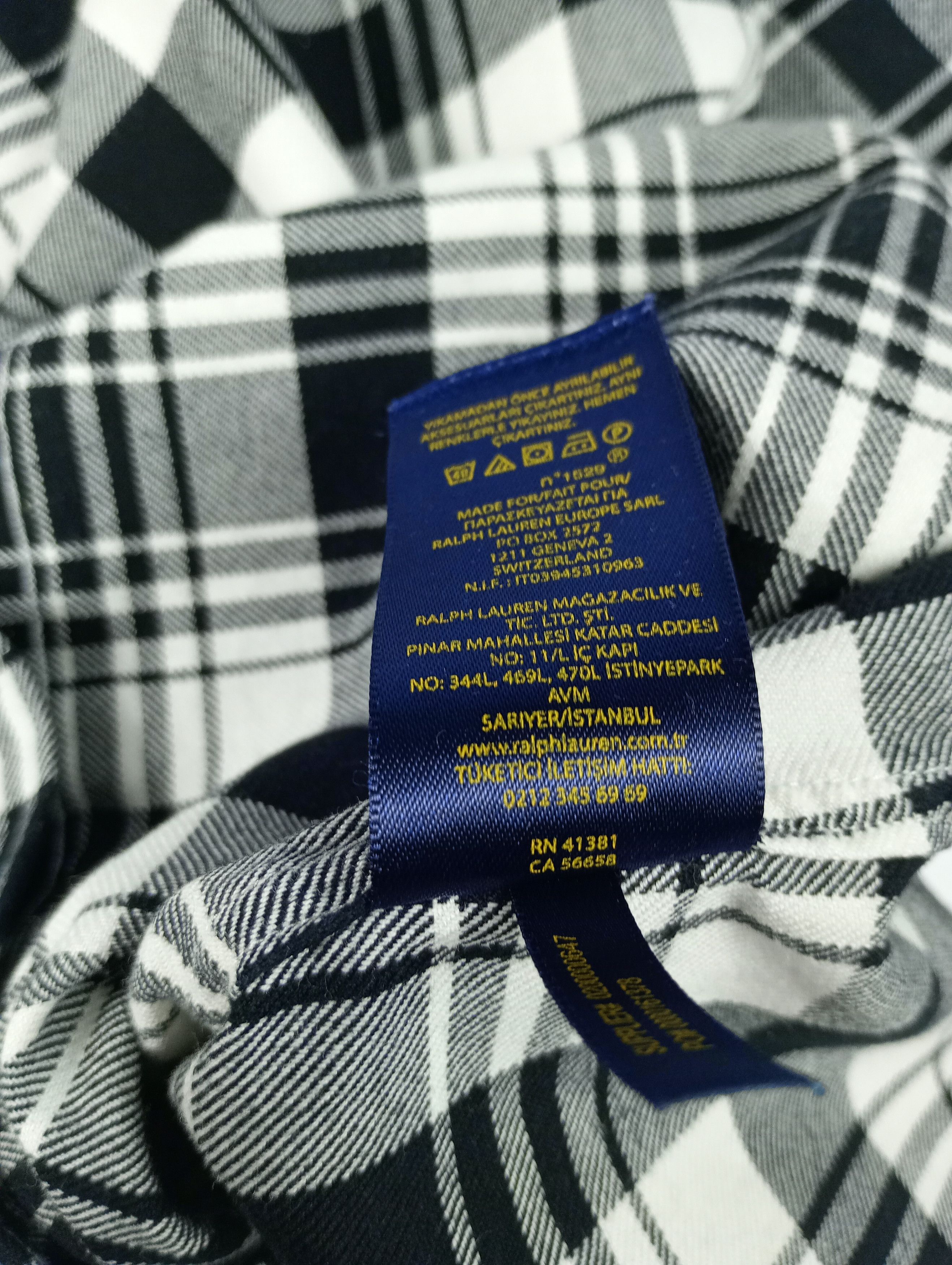 Lauren Ralph Lauren × Polo Ralph Lauren × Ralph Lauren Flannel shirt Polo Ralph Lauren Size US S / EU 44-46 / 1 - 5 Thumbnail